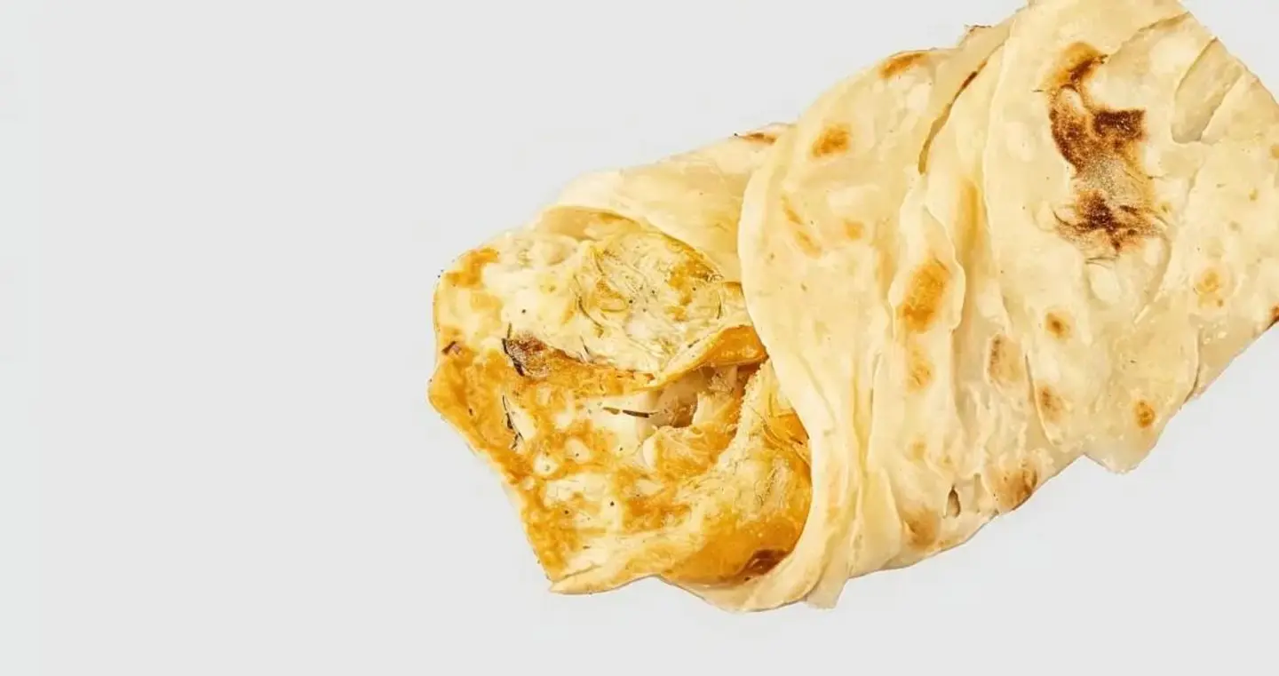 Chapati With Egg And Two Cheeses