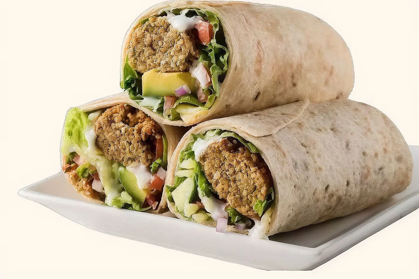 ساندويش فلافل مشكل جبن