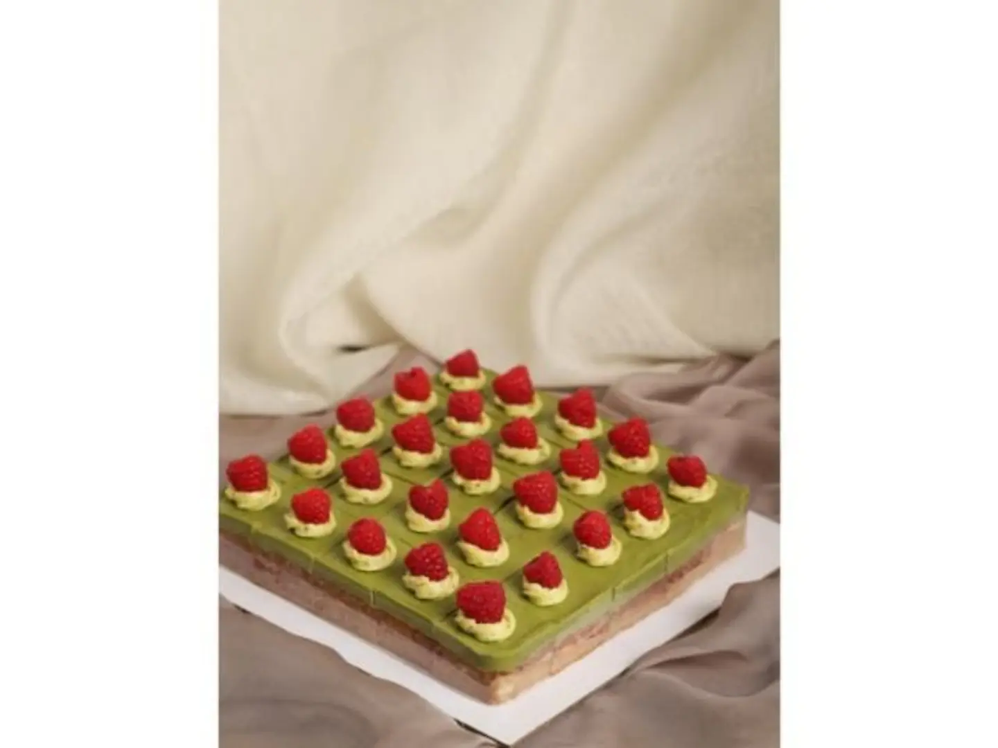 Pistachio Cake Squares