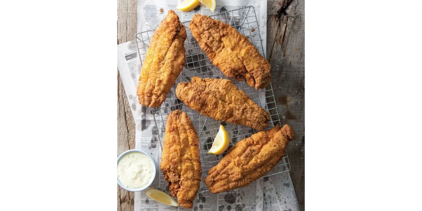 Broasted Shrimp Fillet And Shrimp