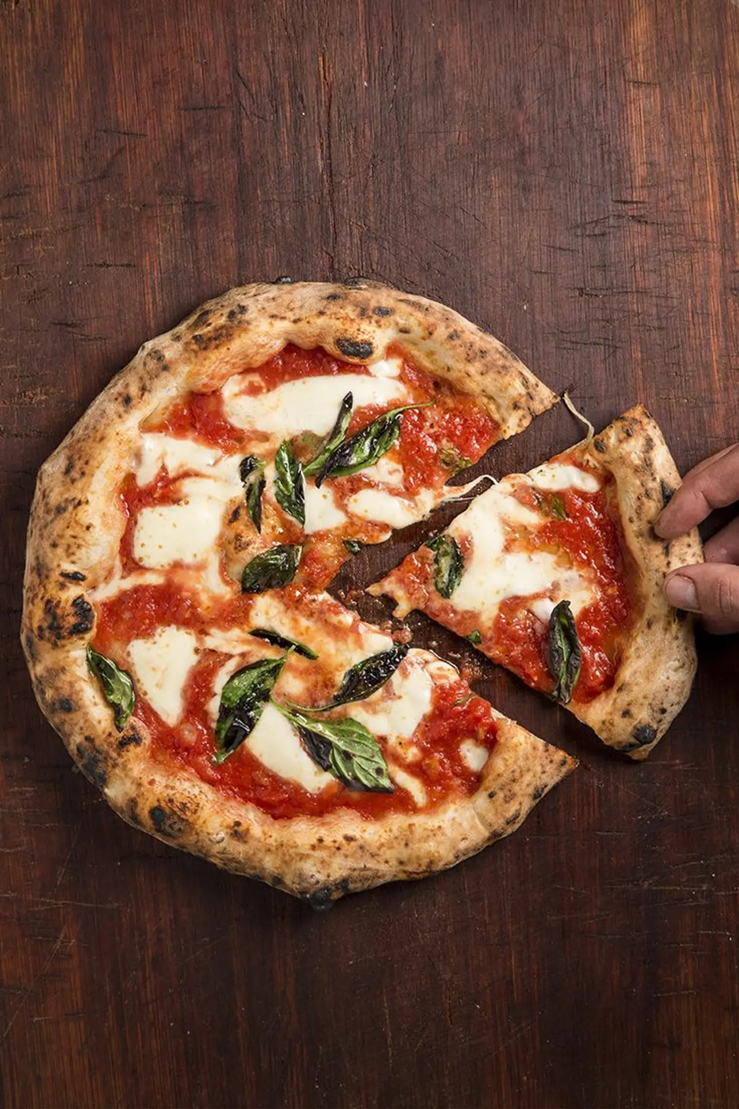 بيتزا مارجريتا - وسط