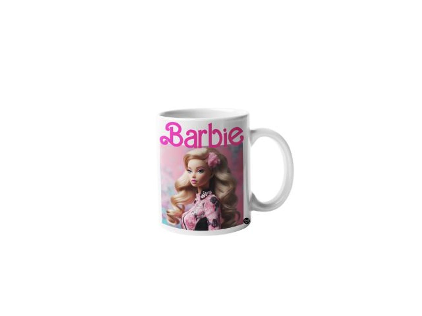 Barbie Picture Mug White