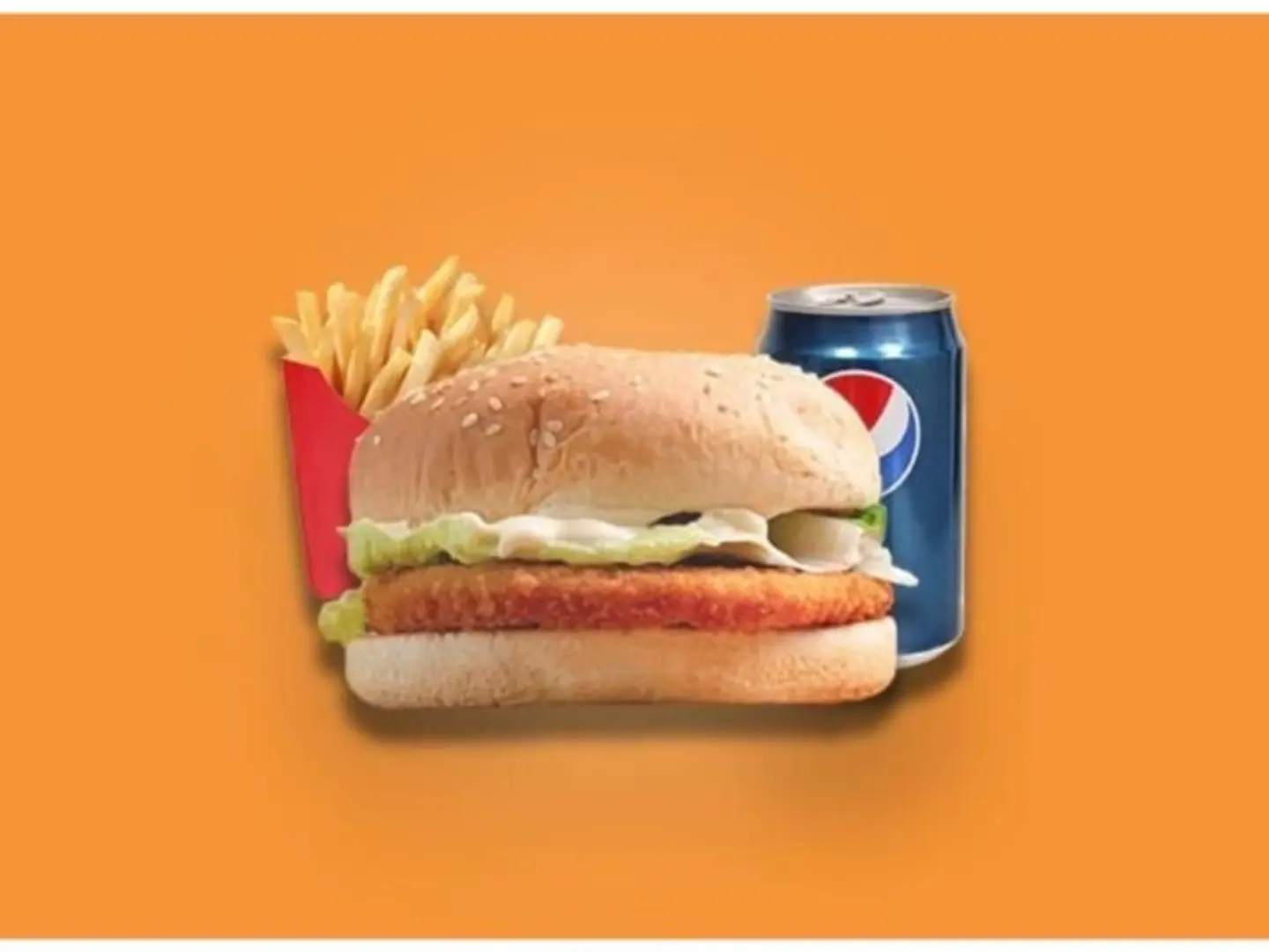 Chicken Combo Burger
