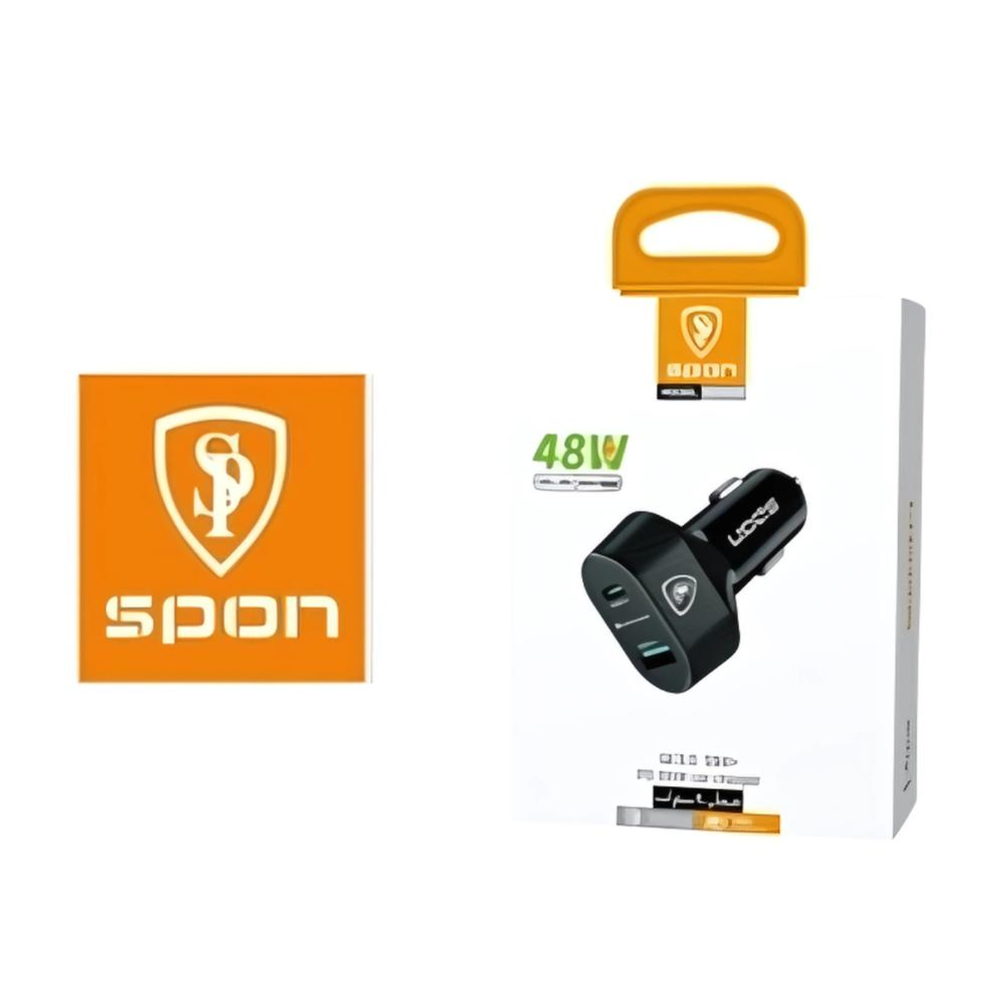Spoon Car 48 W Pd + Usb