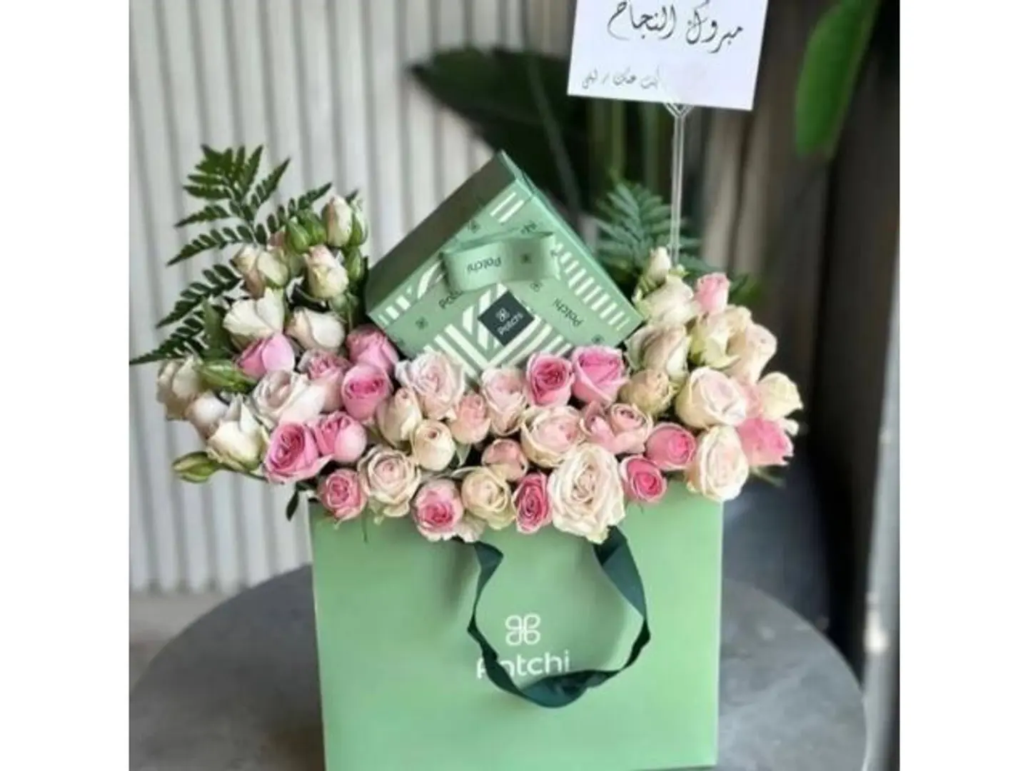 Attractive Arrangement With Patchi Chocolate