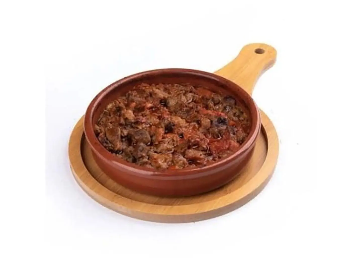 Oven Baked Meat And Tomatoes
