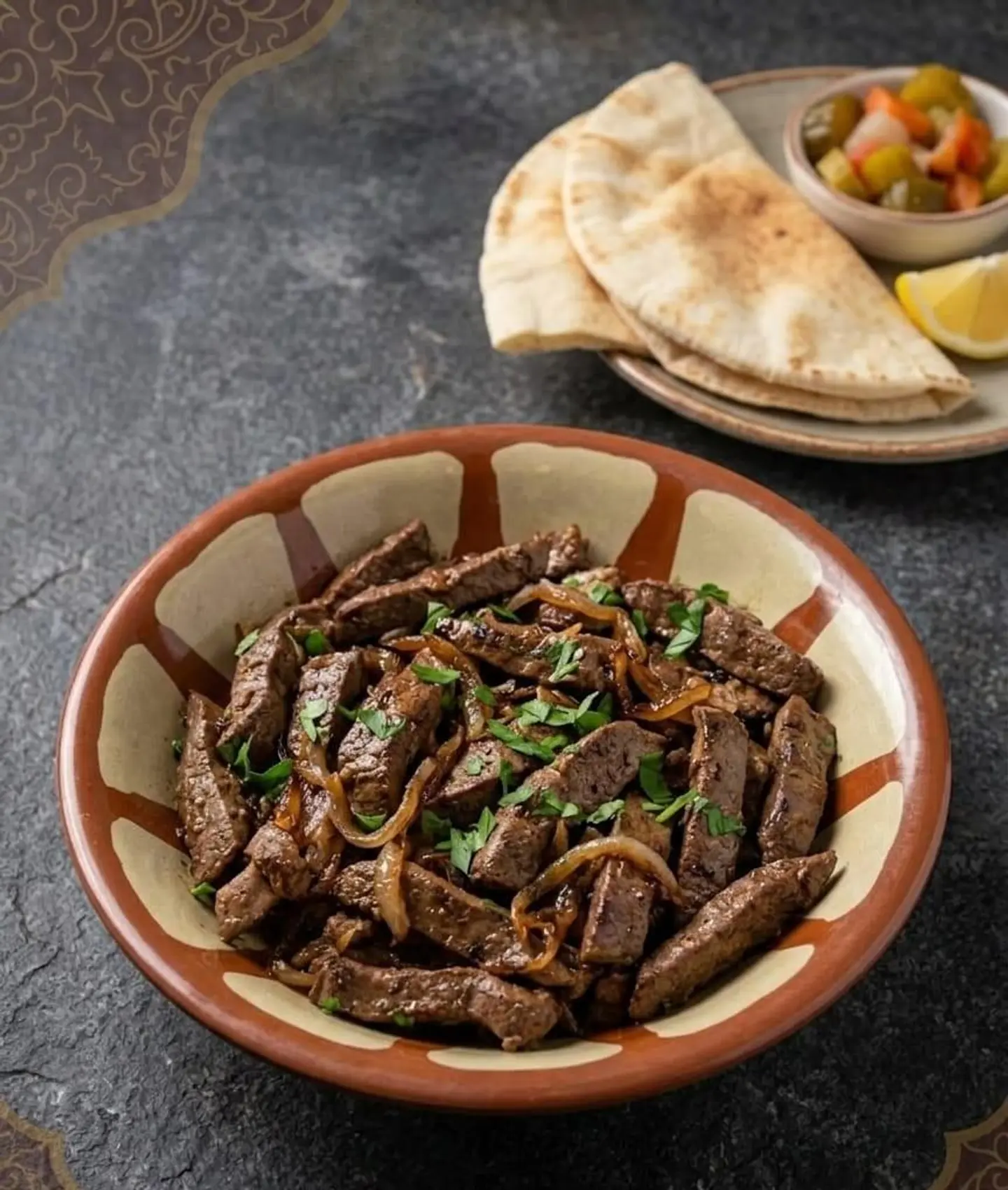 صحن كبدة