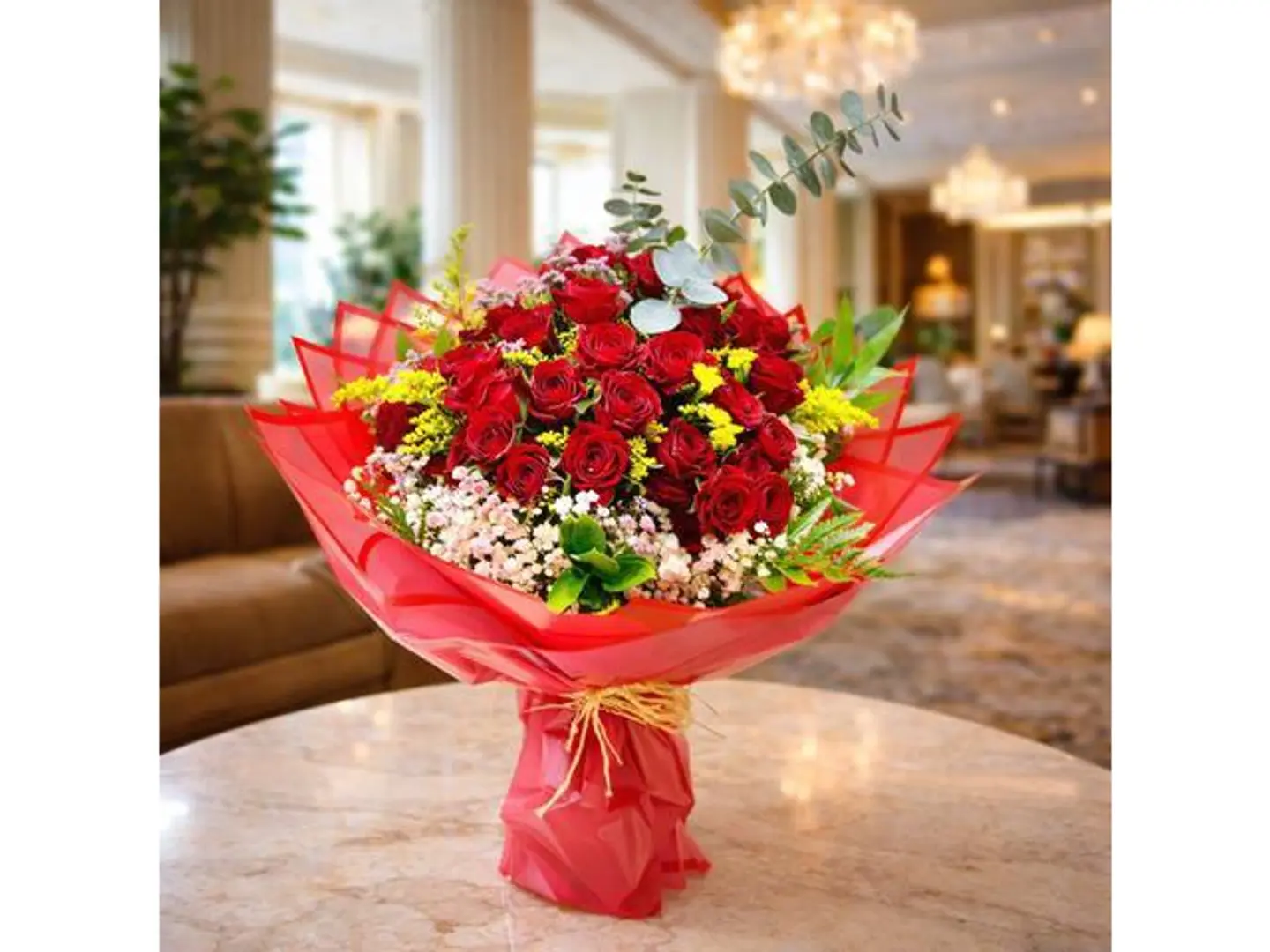 احمر غلاف احمر أربعة عشر