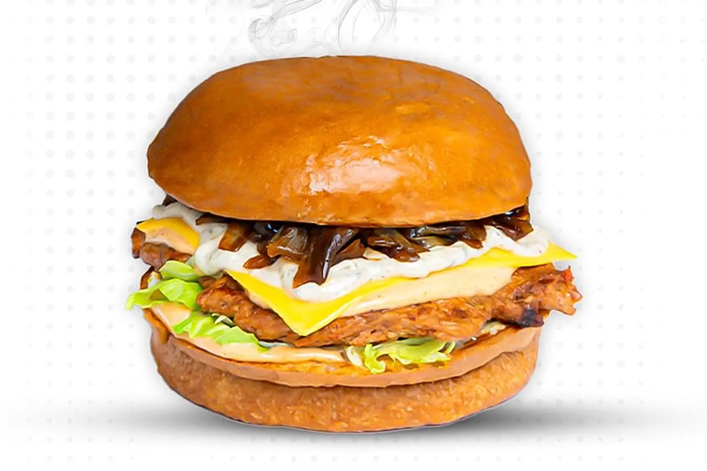 برجر ترافل دجاج مشوي