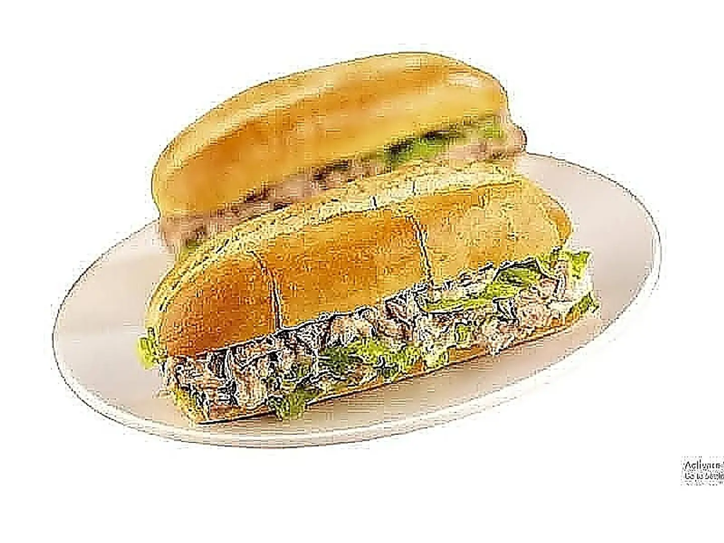 Tuna And Cheese Sandwich