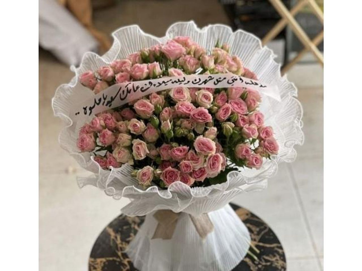 بوكيه دائري بيبي جوري