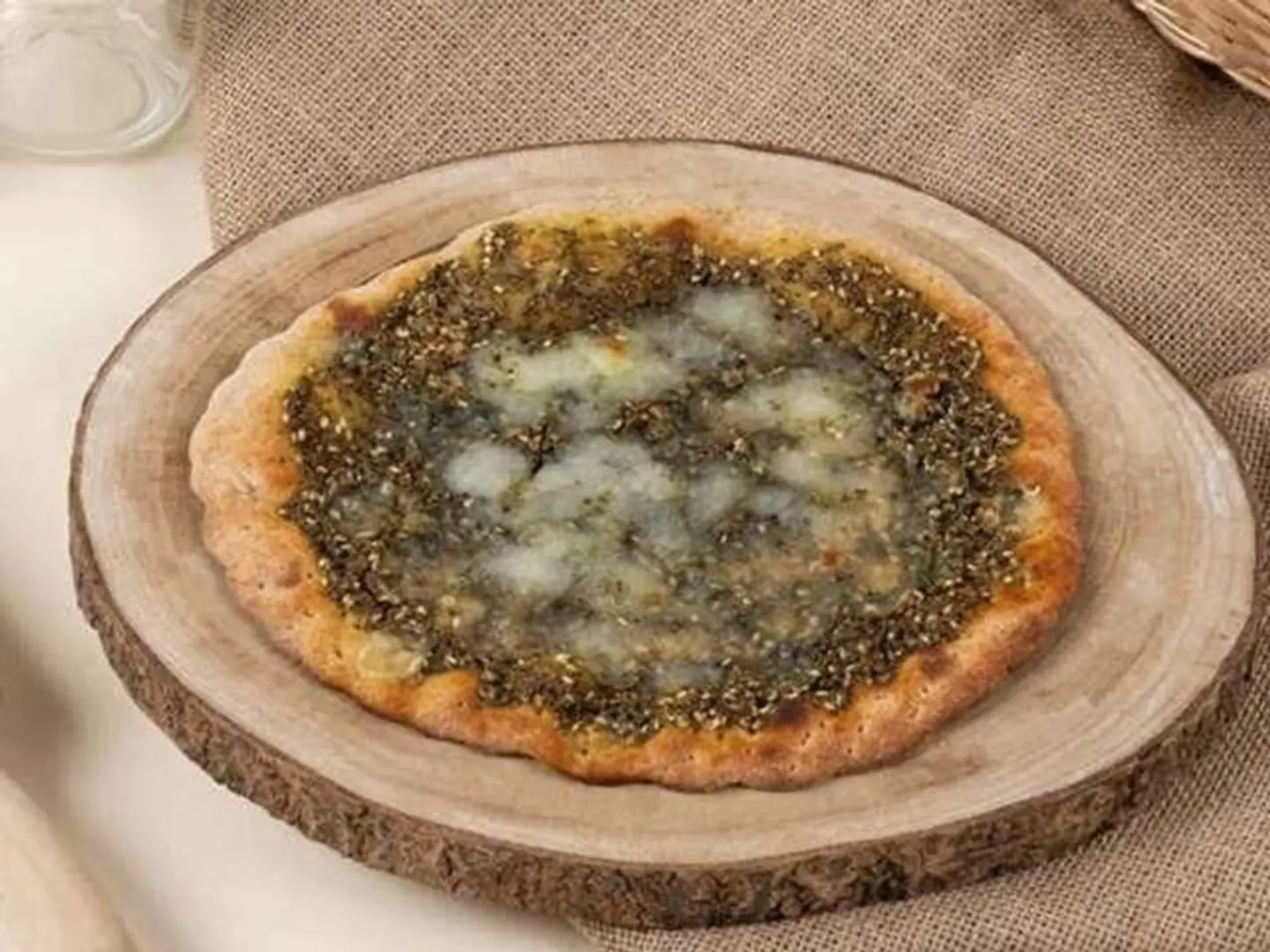 Zaatar And Cheese Pastry.