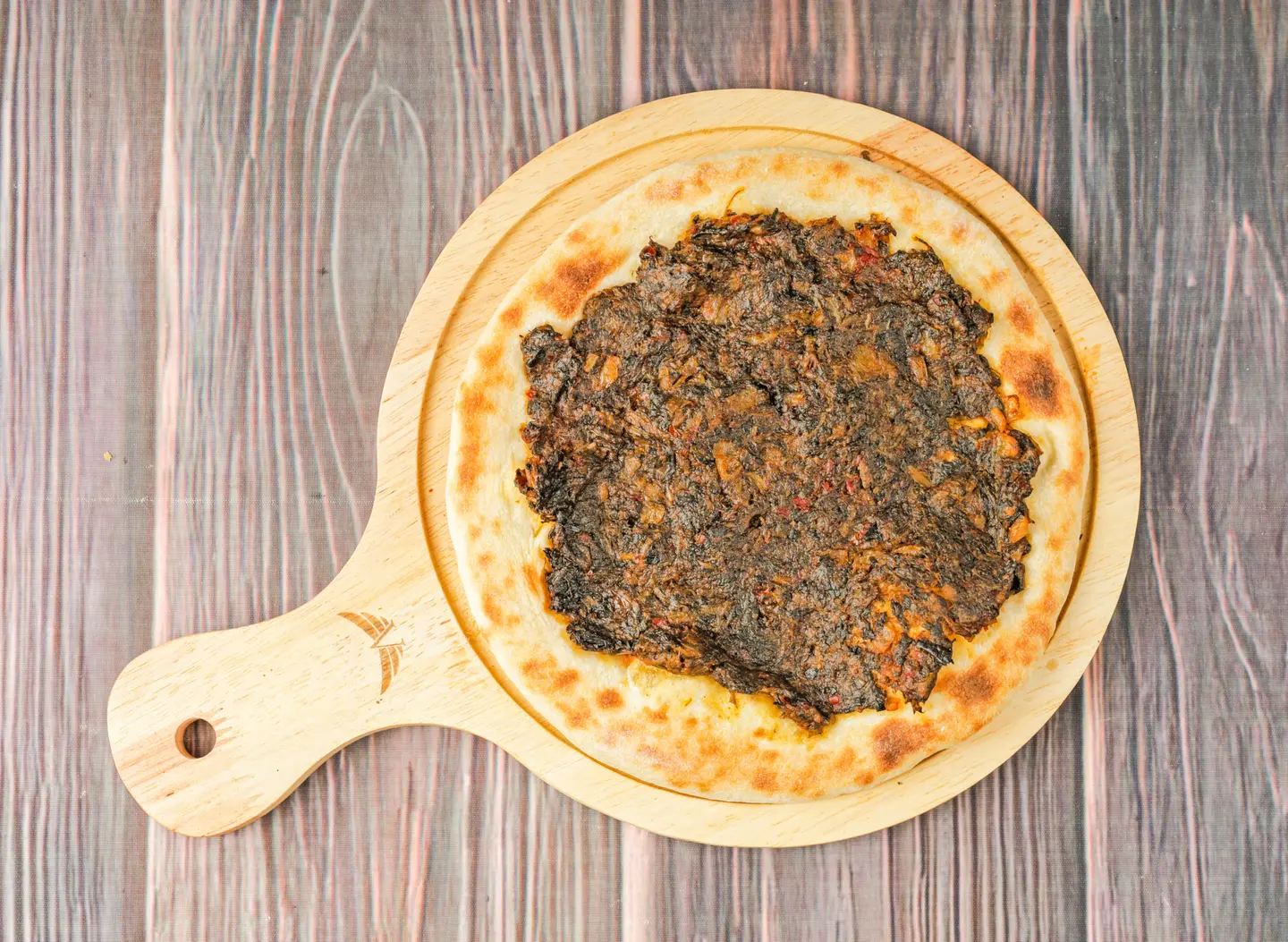 Spinach Manqusha