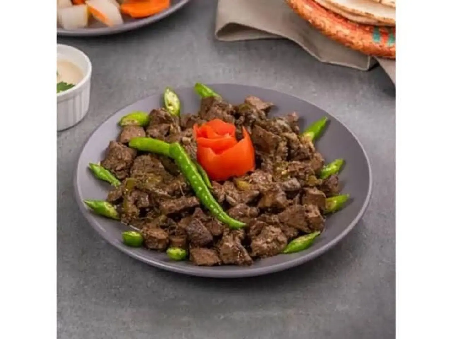 Plain Liver Plate