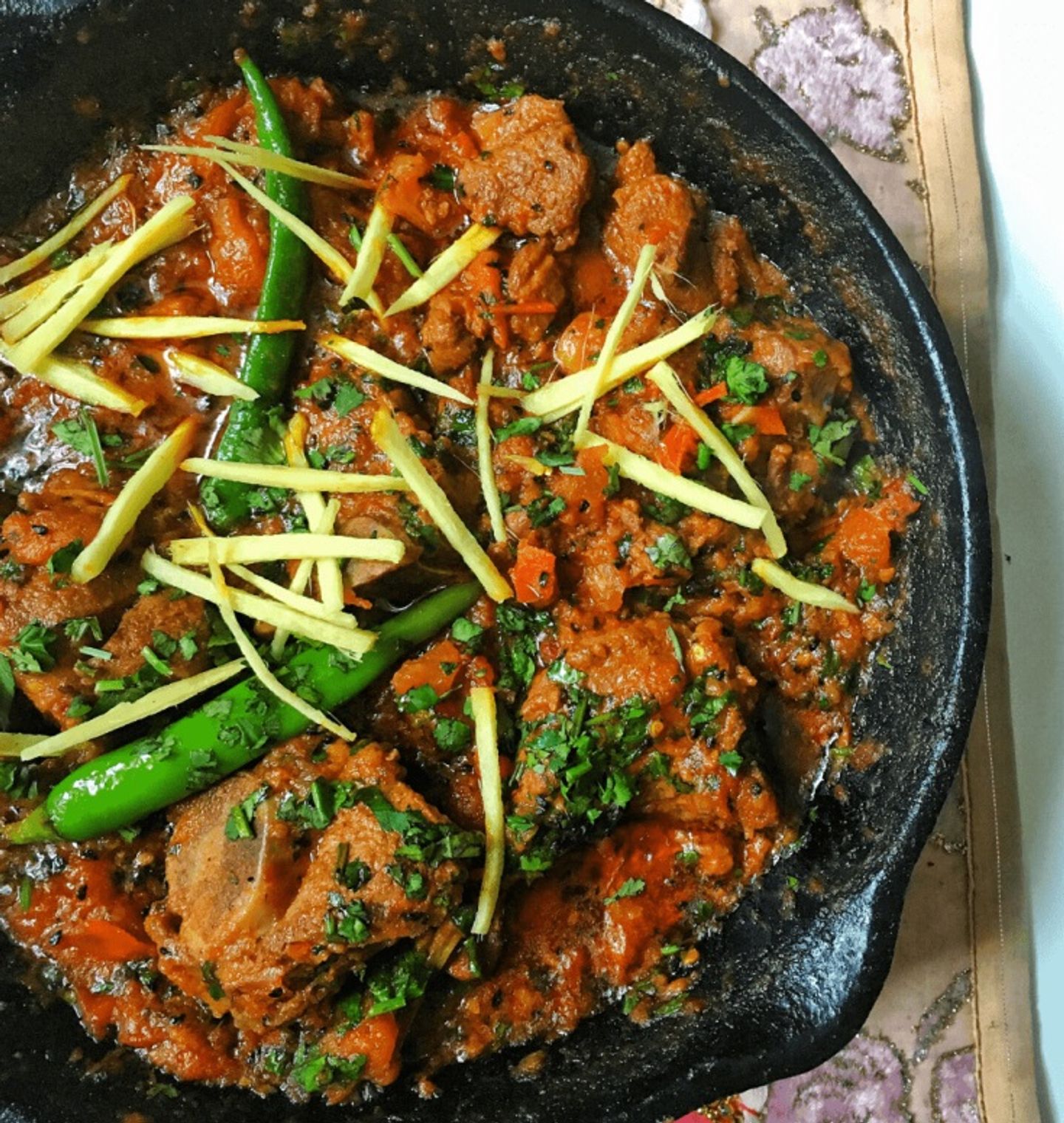 Mutton Merath Special Karahi Full