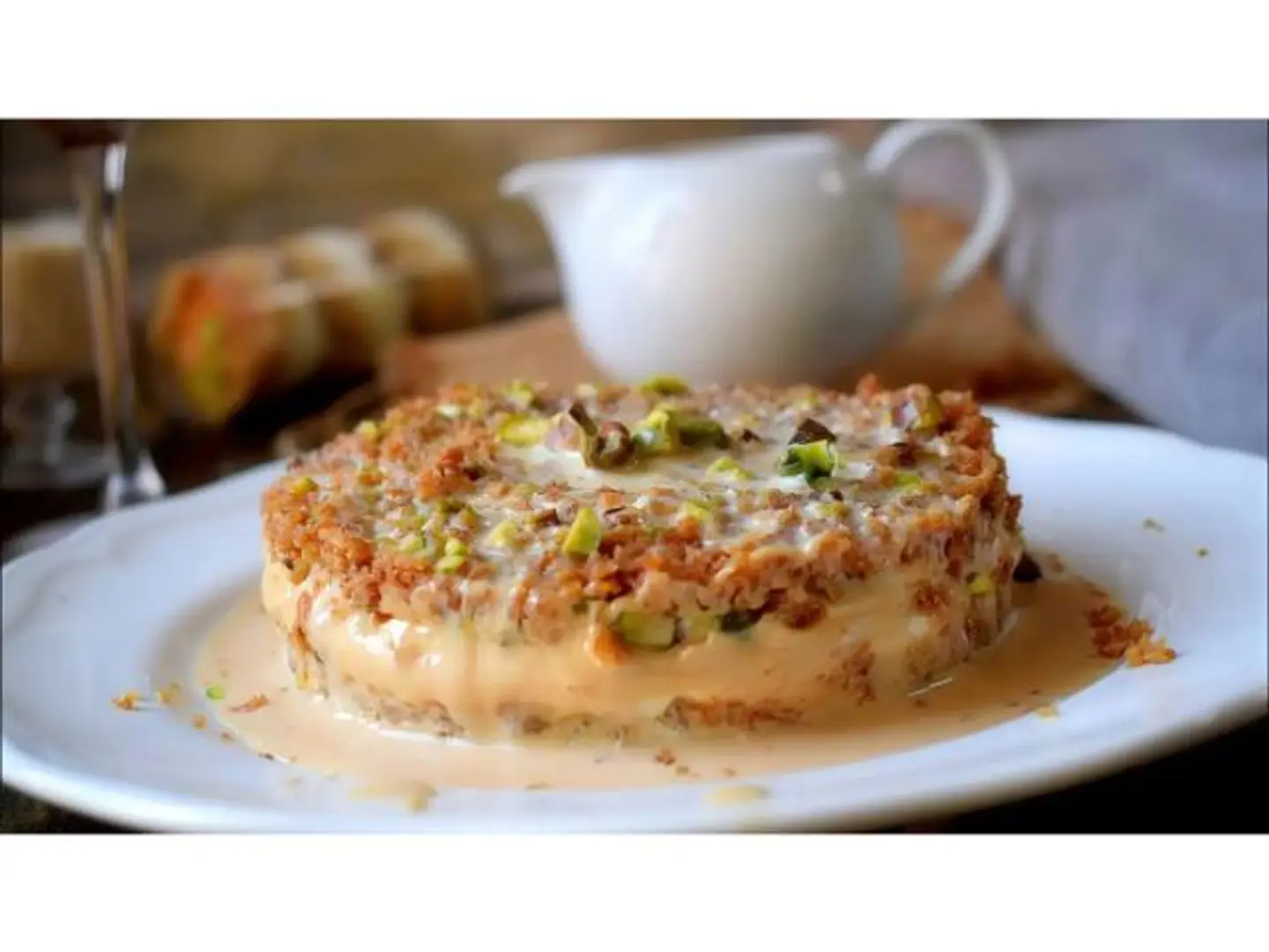 Kunafa Donut With Cream Single Piece