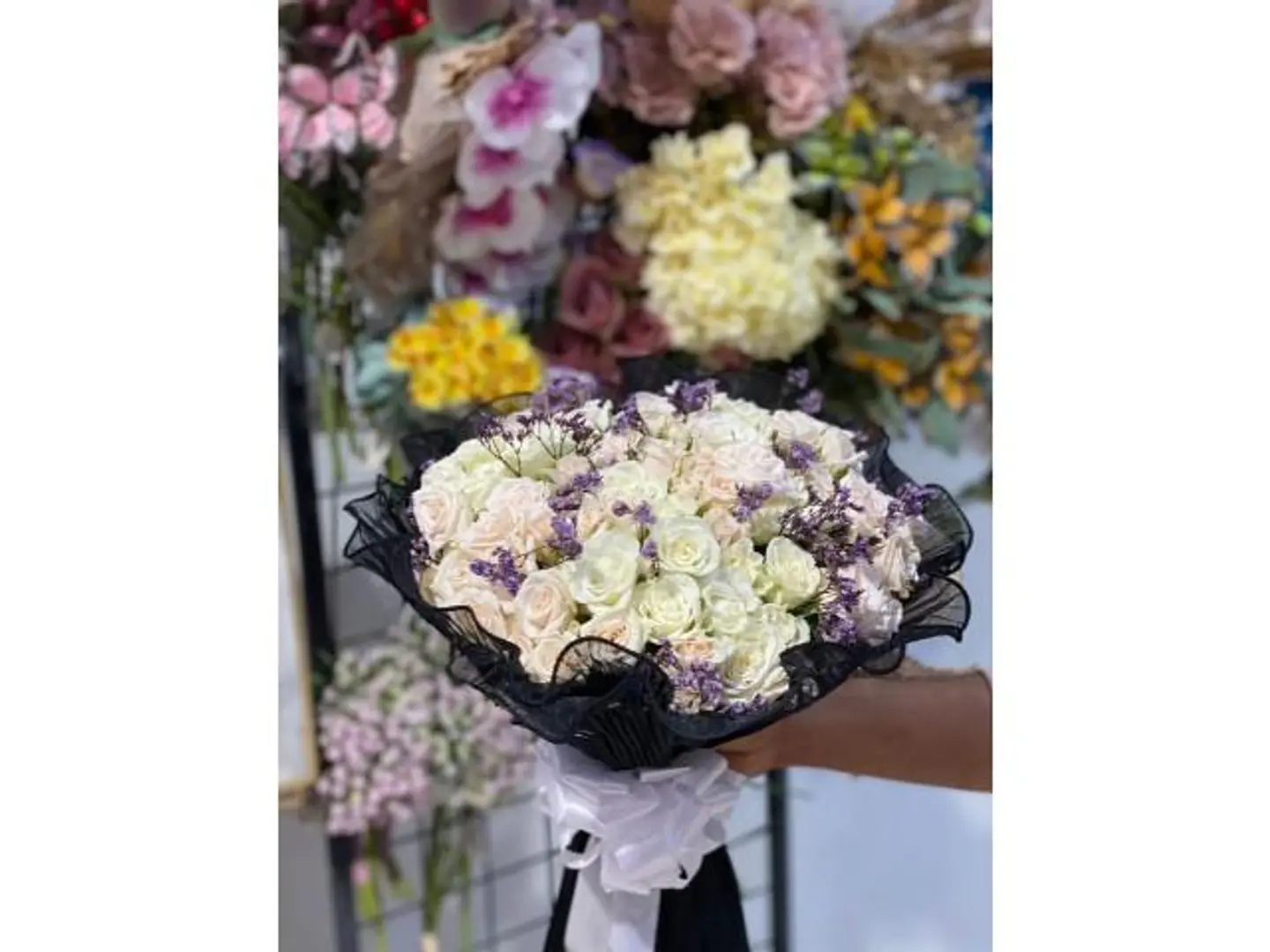 باقة مكس بيبي روز