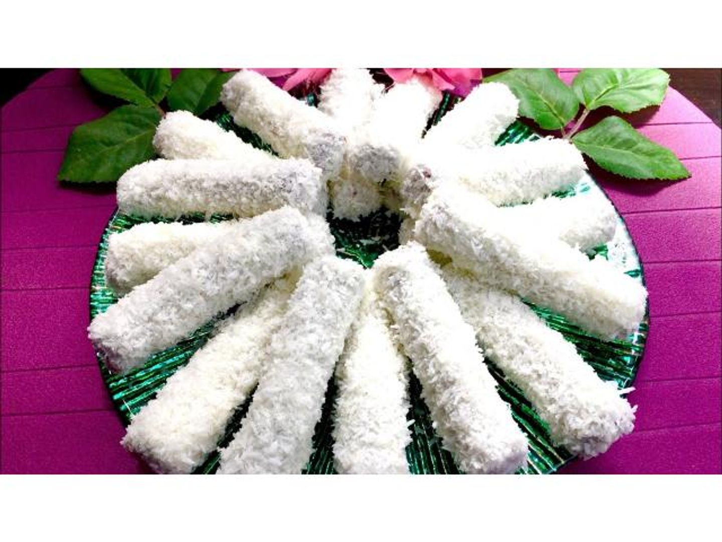 Coconut Fingers Baklava