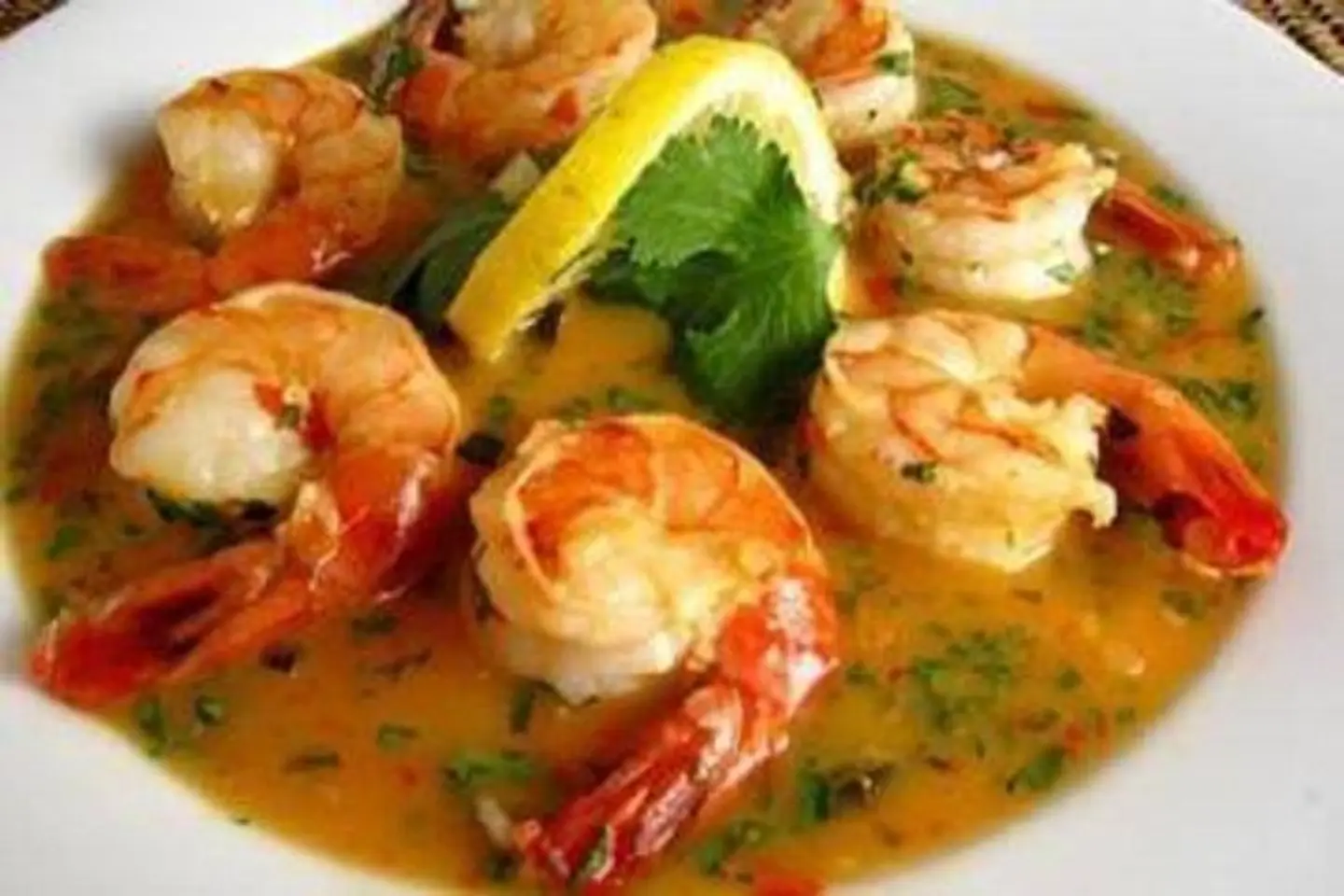 Shrimp With Lemon Sauce
