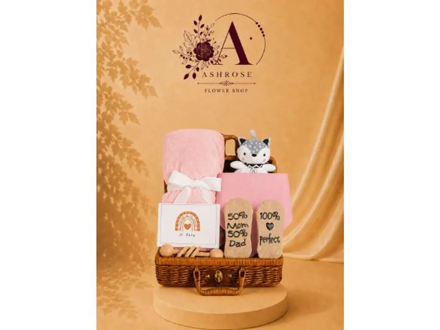 Luxury Baby Girl Gift Basket