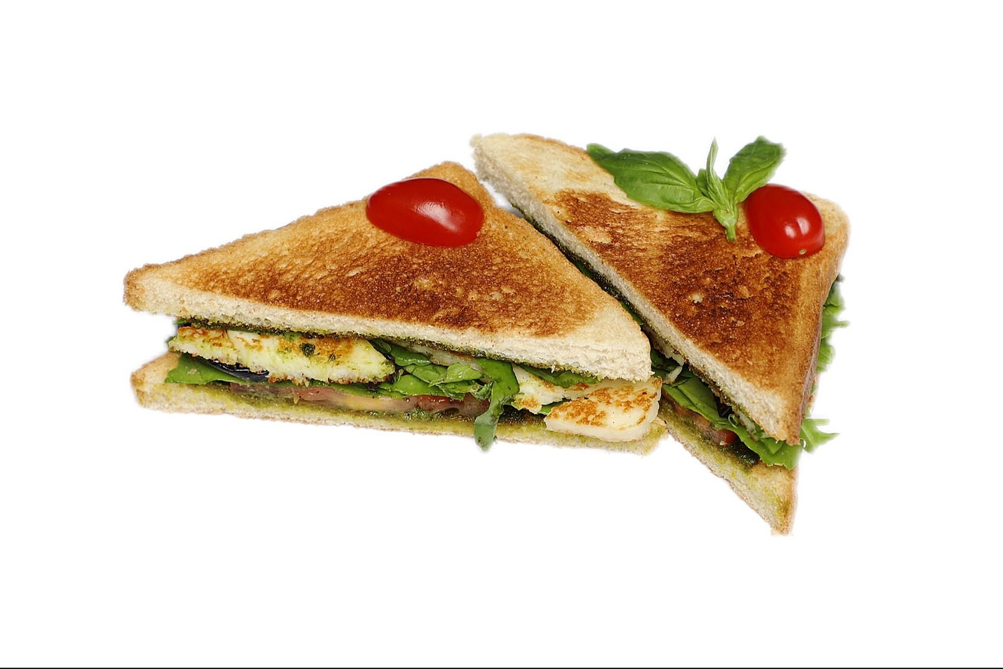 Grilled Halloumi Toast