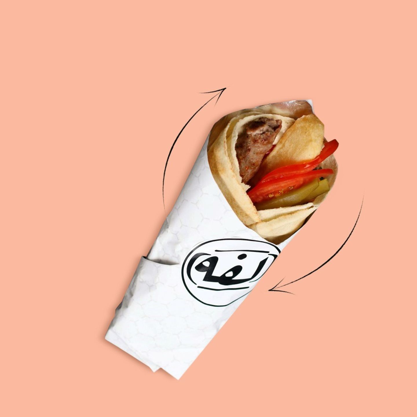 Meat Kebab Sandwich