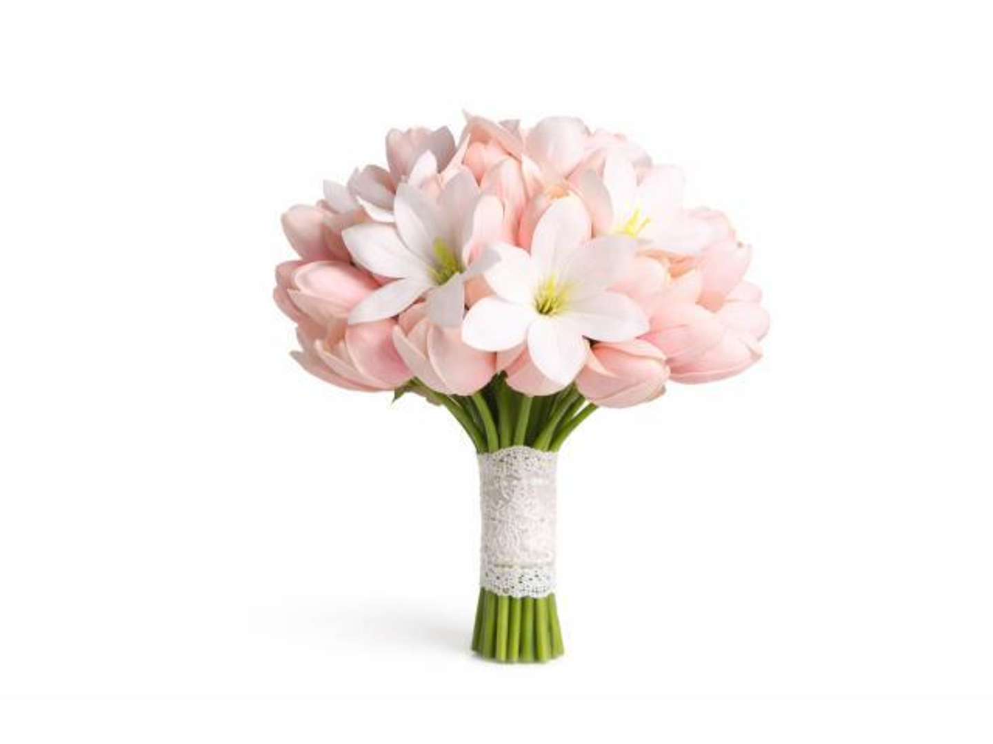 مسكة ملكية ورد صناعي