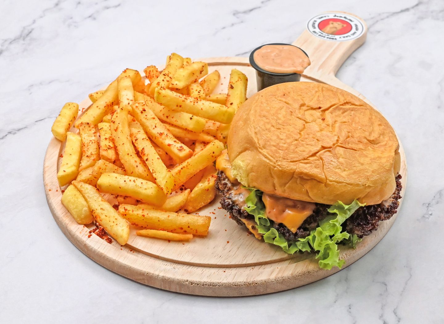 Double Hashi Burger Meal