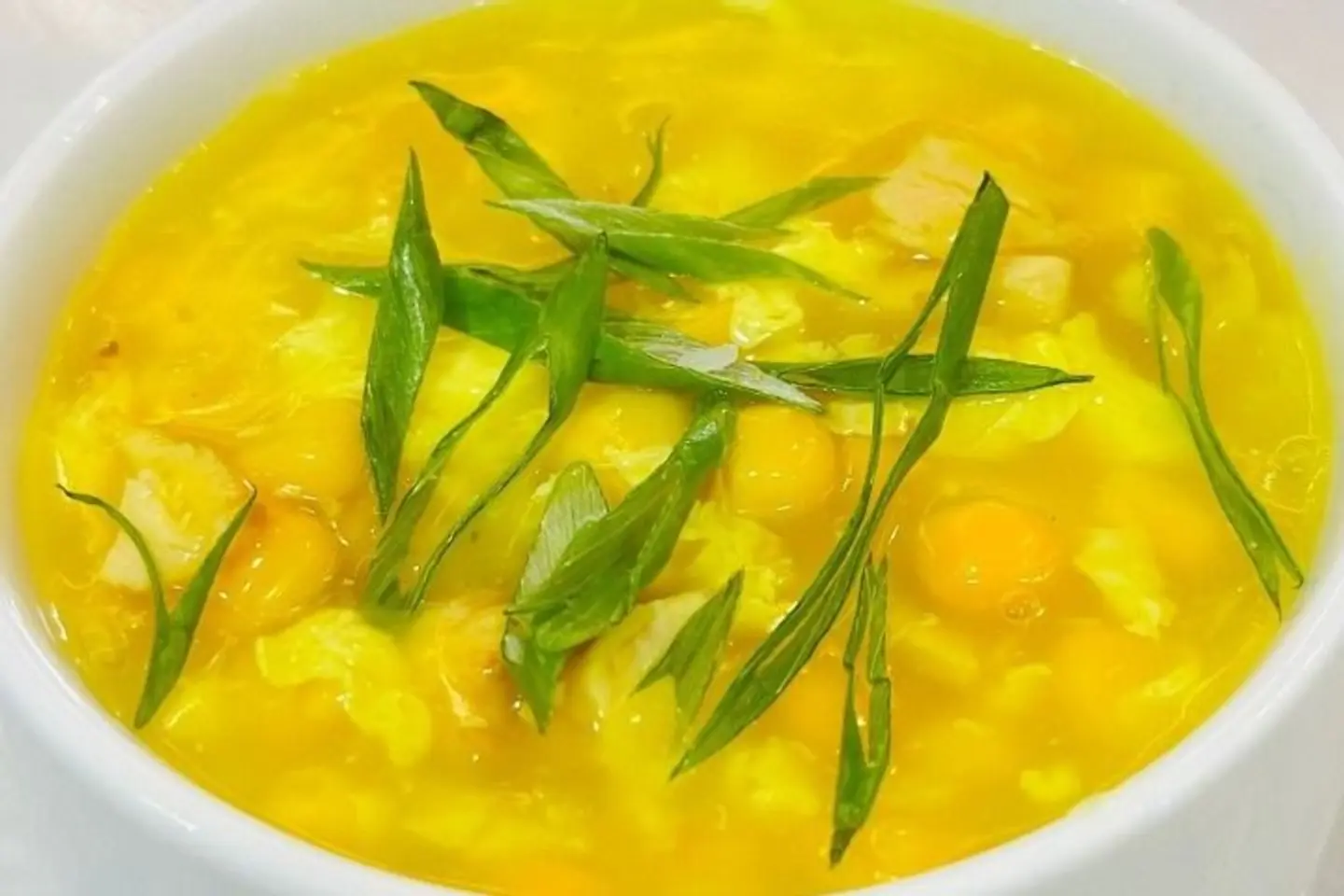 شوربة الذرة بالدجاج
