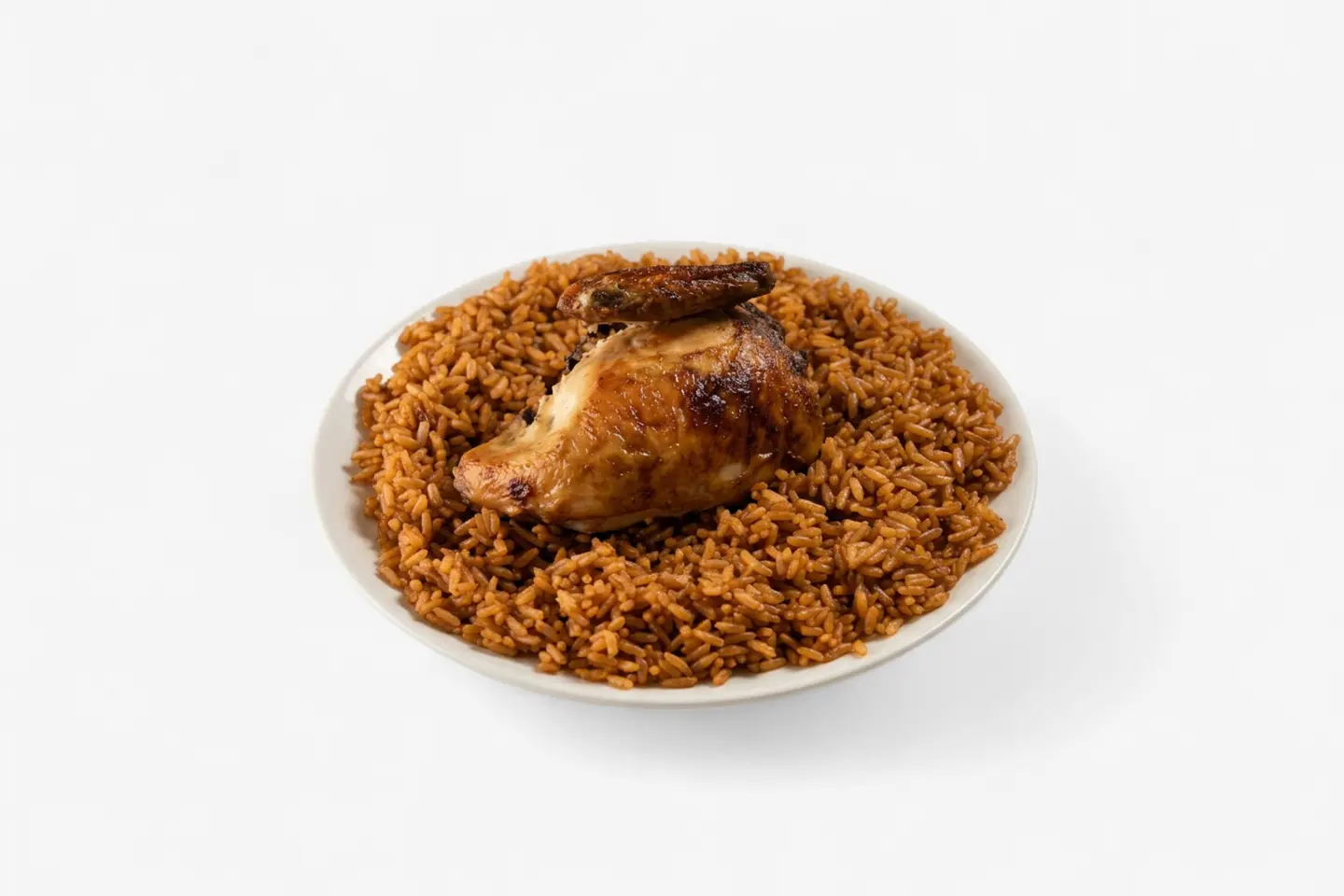 ربع شواية كلاسيك مع أرز احمر