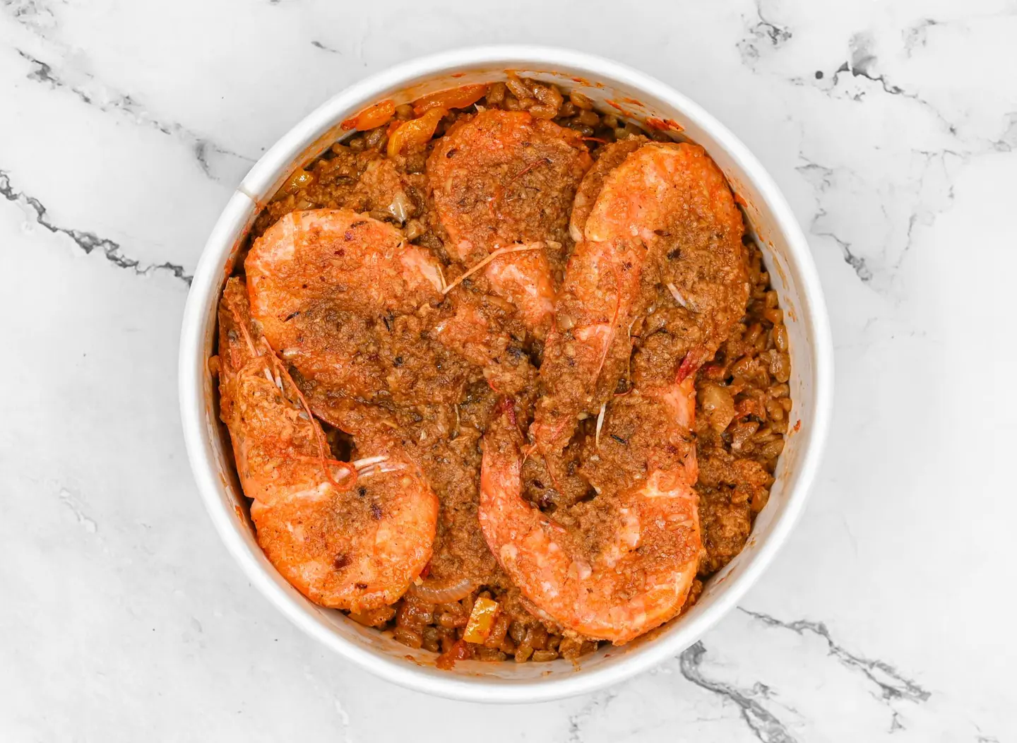 Spicy Shrimp Risotto