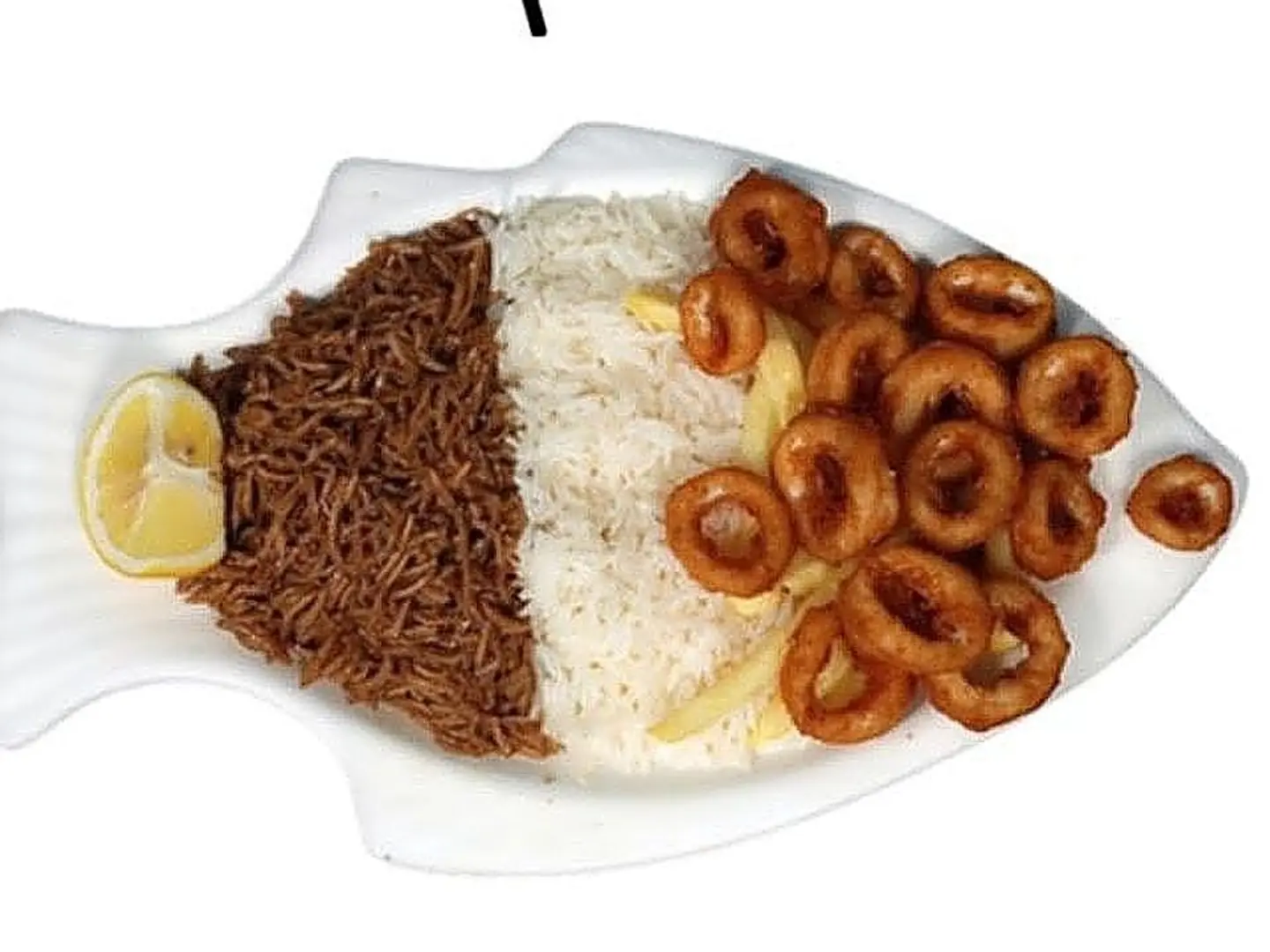 Squid Fried With Rice