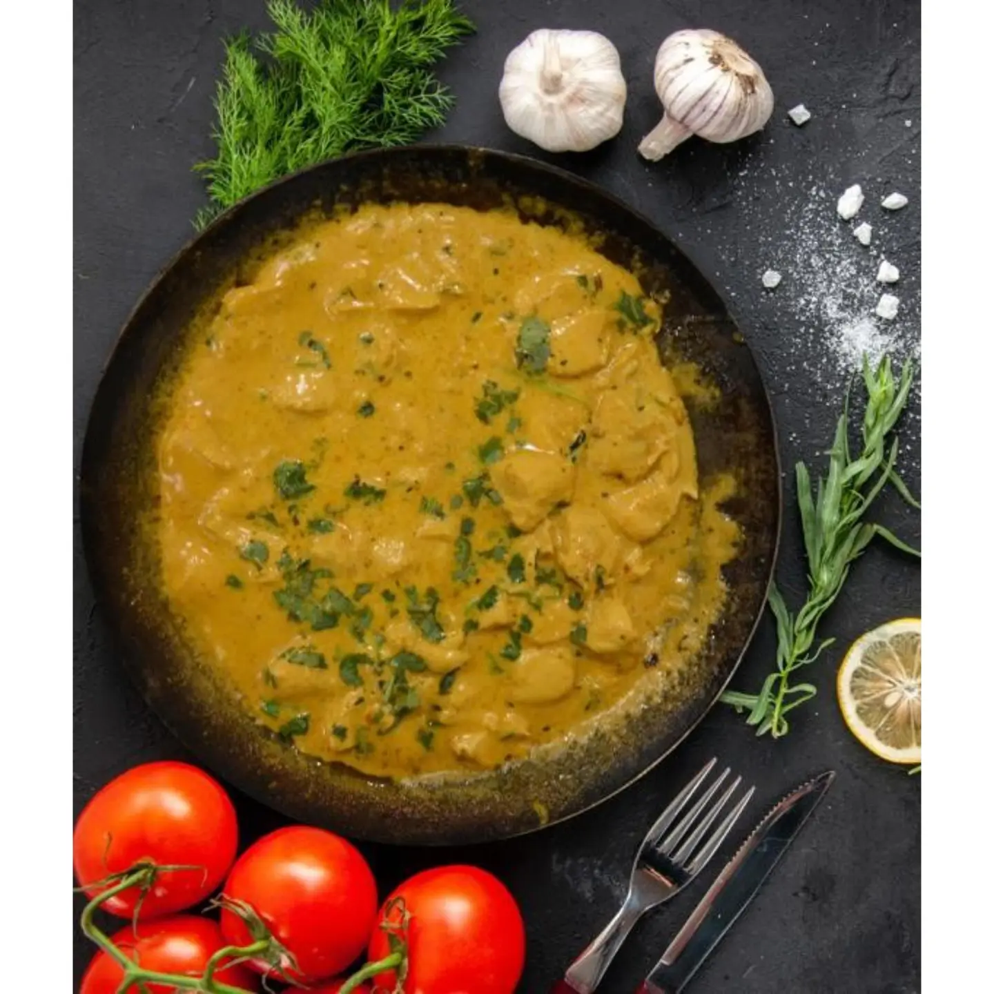 دجاج بالزبدة - حار