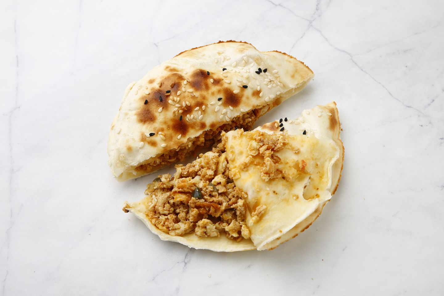 Shakshuka Pie Sandwich