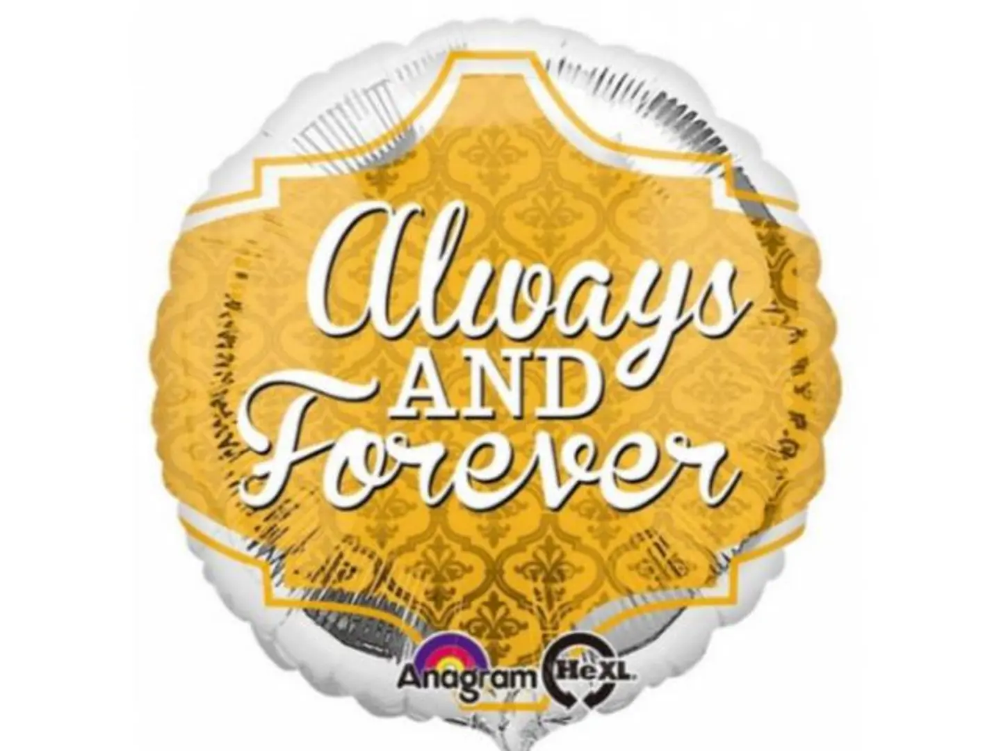 Gold Wedding Balloon