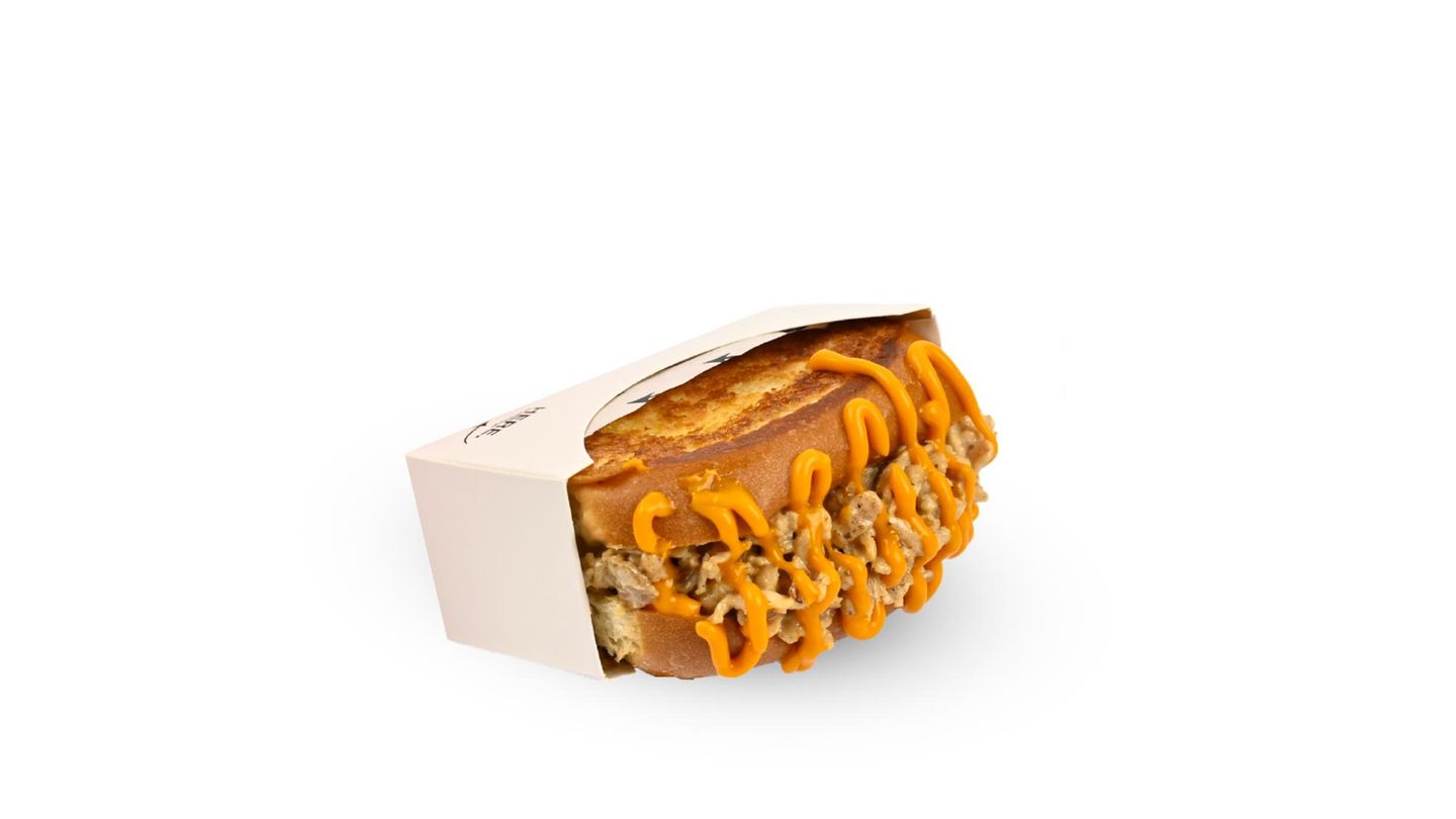 Chicken Slices Sandwich With Cheese