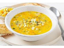 شوربة الدرة بالدجاج