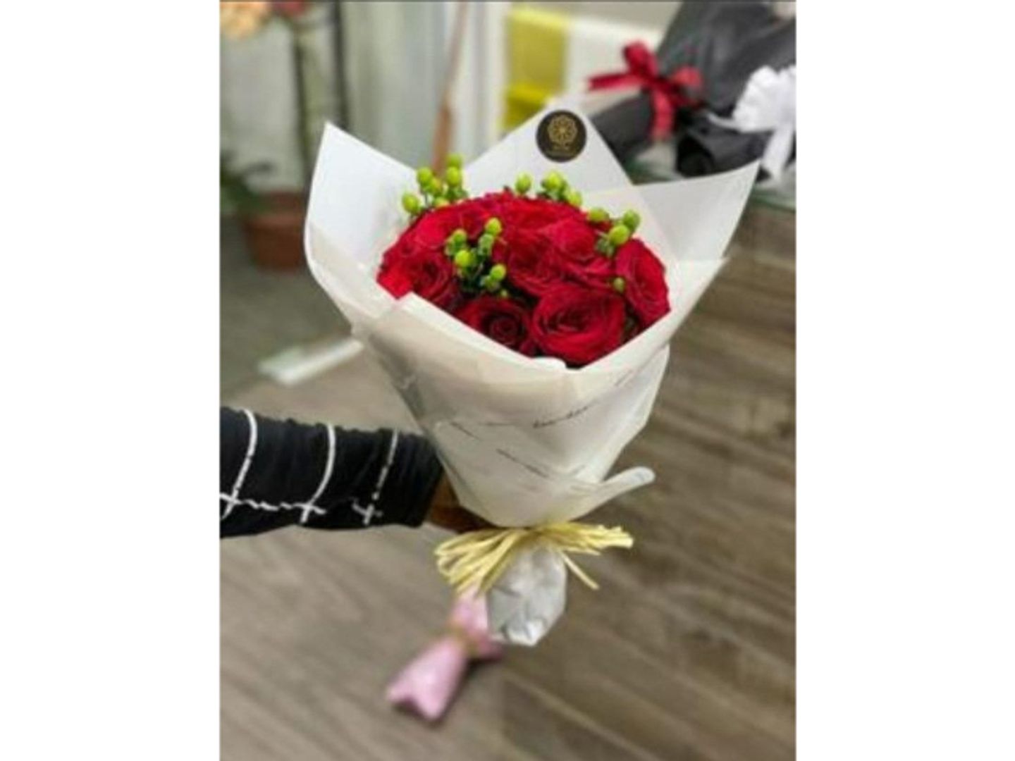 White Nylon Bouquet