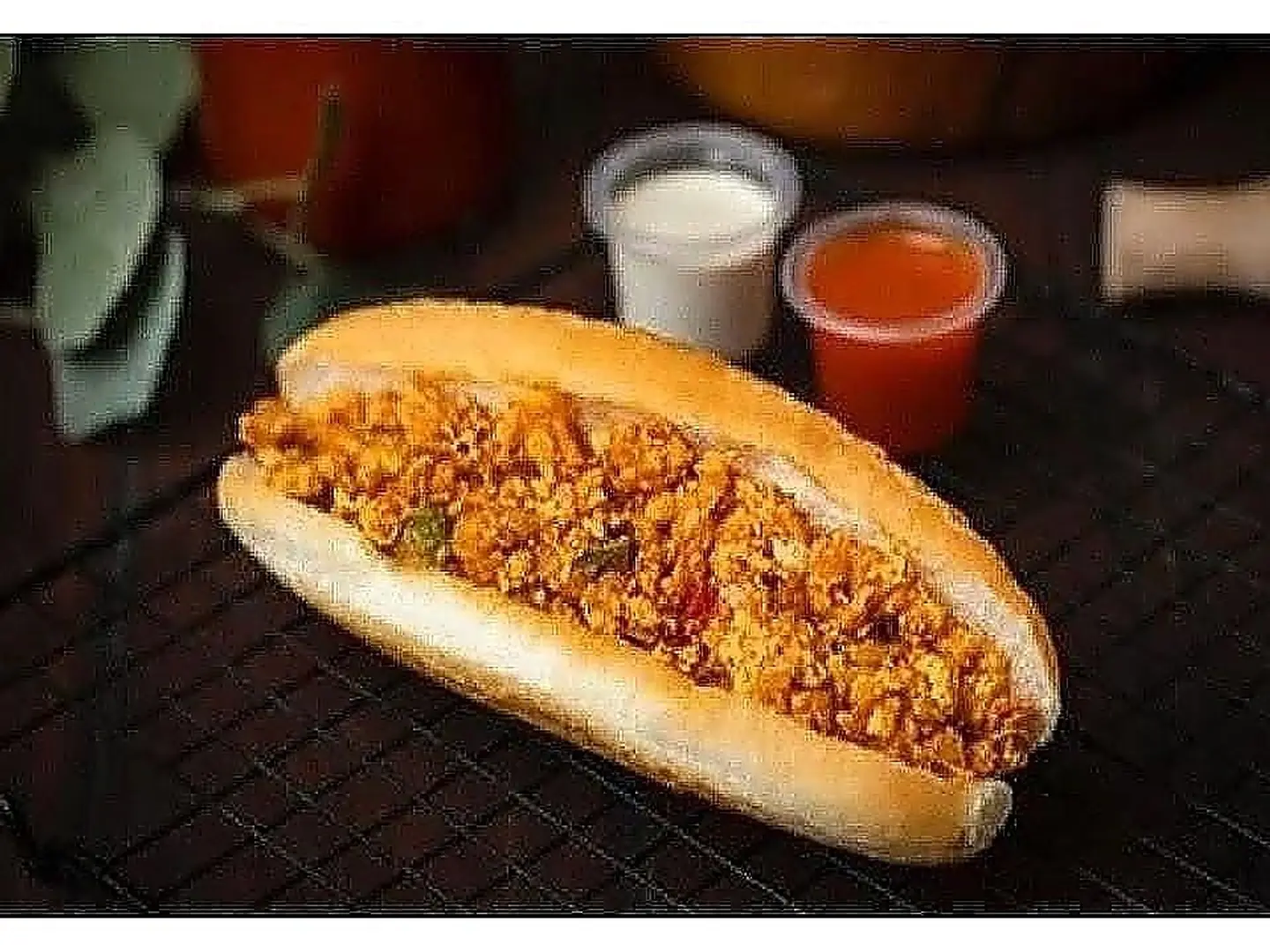 ساندوتش شكشوكة سبايسي
