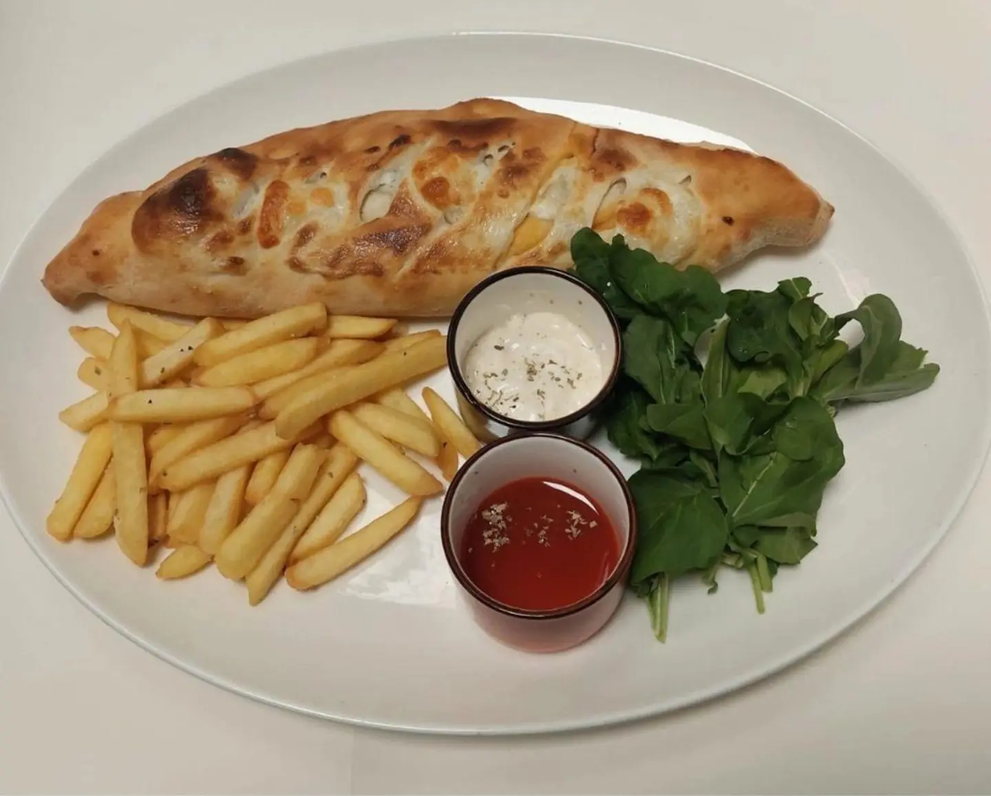 بانيتزا دجاج بالاعشاب