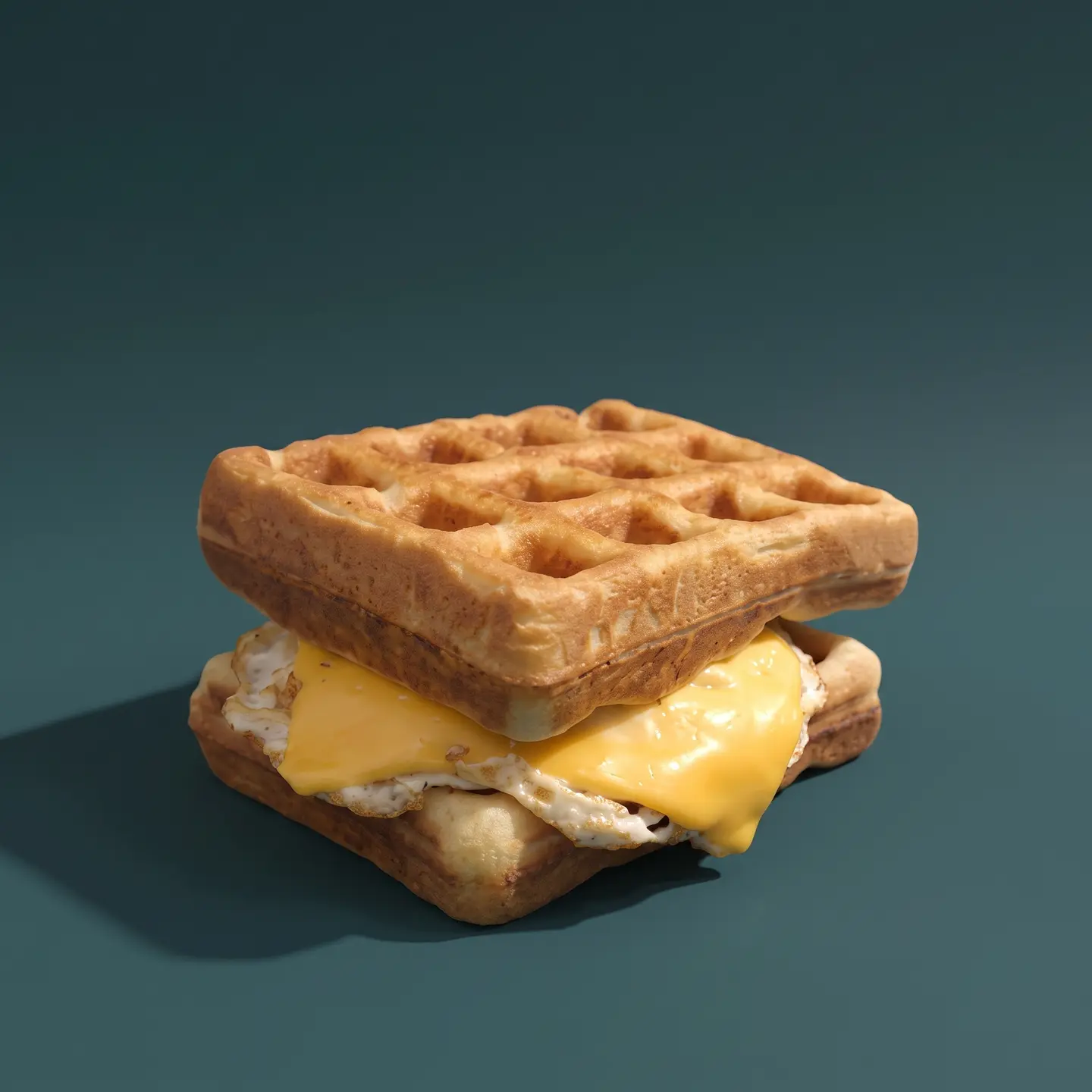Waffle Egg N' Cheese