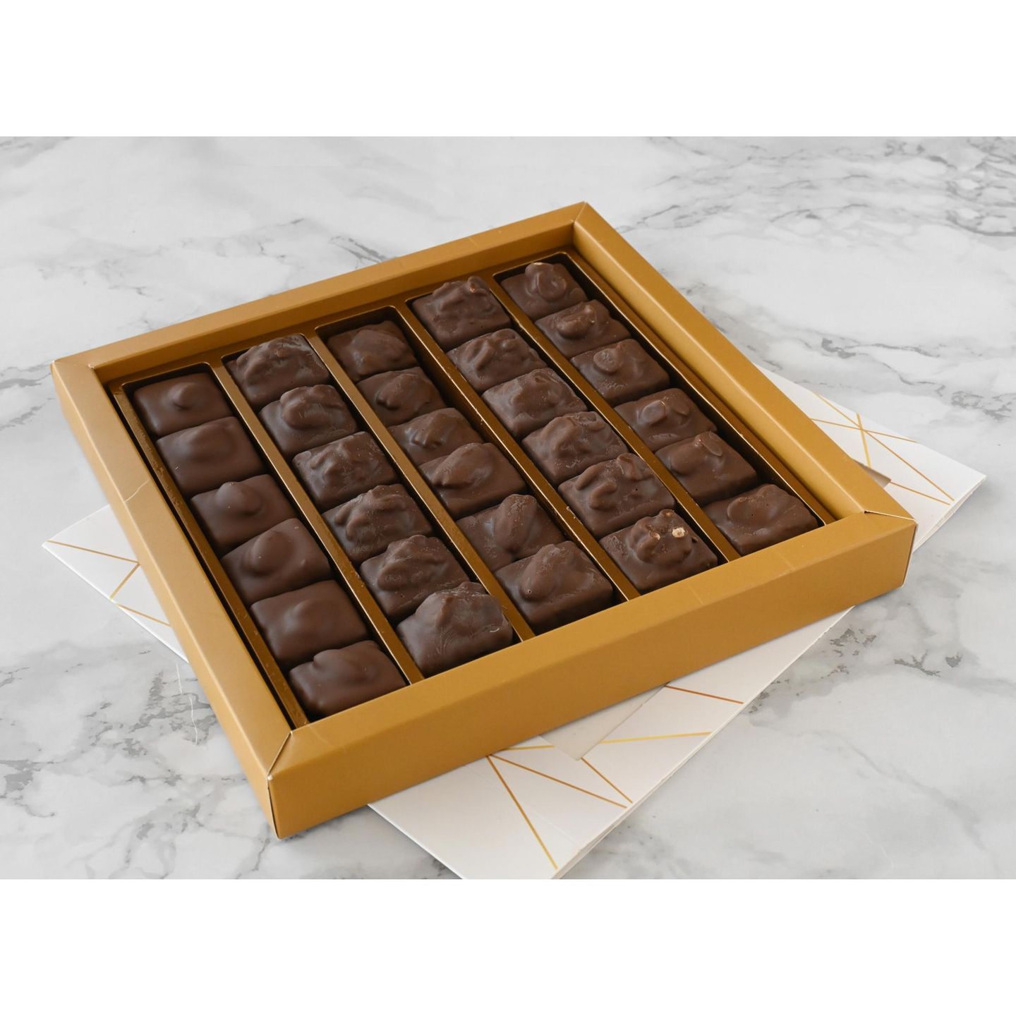 Square Chocolate Brownie Box