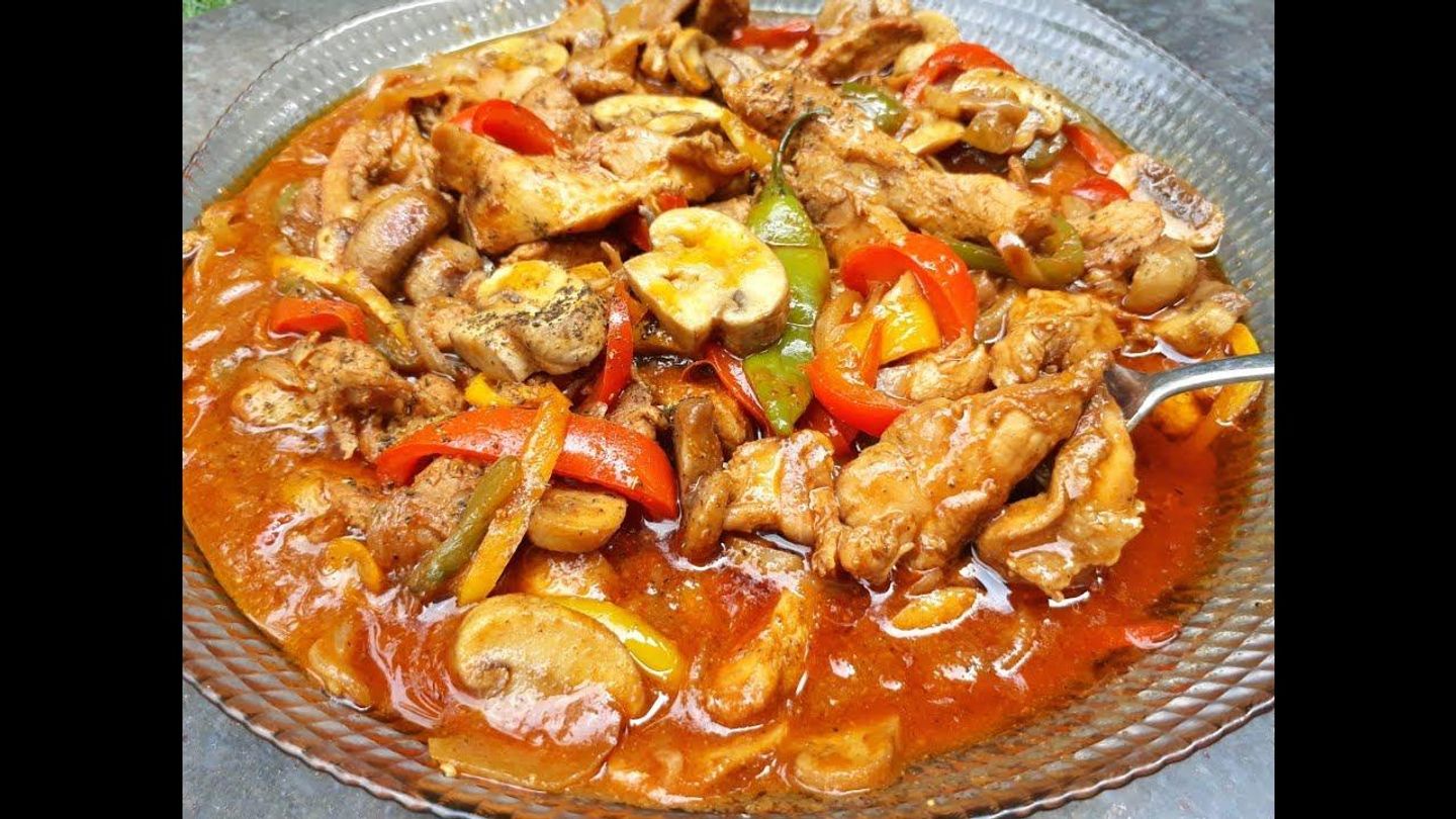 صحن دجاج مكسيكي