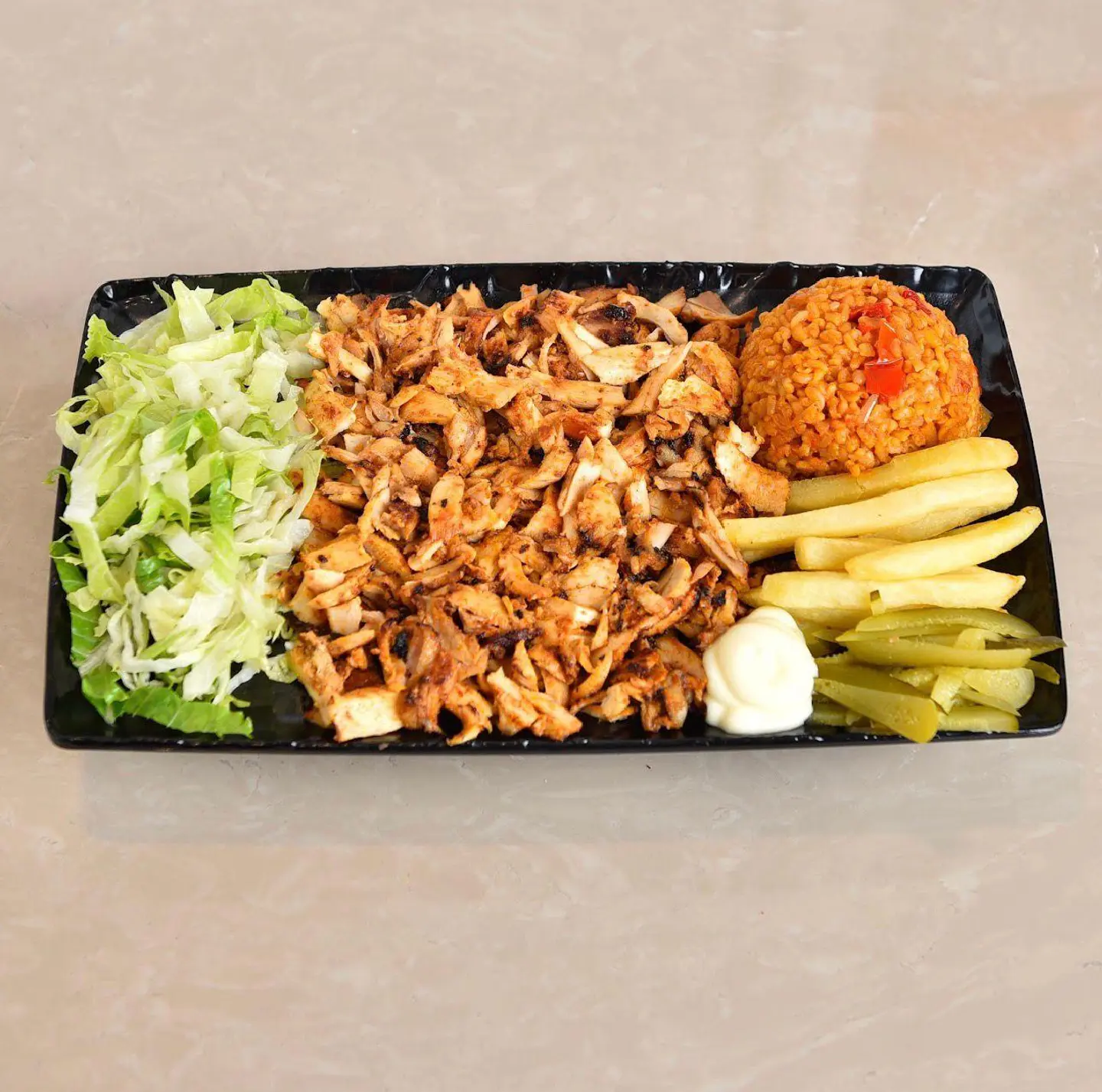 Chicken Shawarma Plate