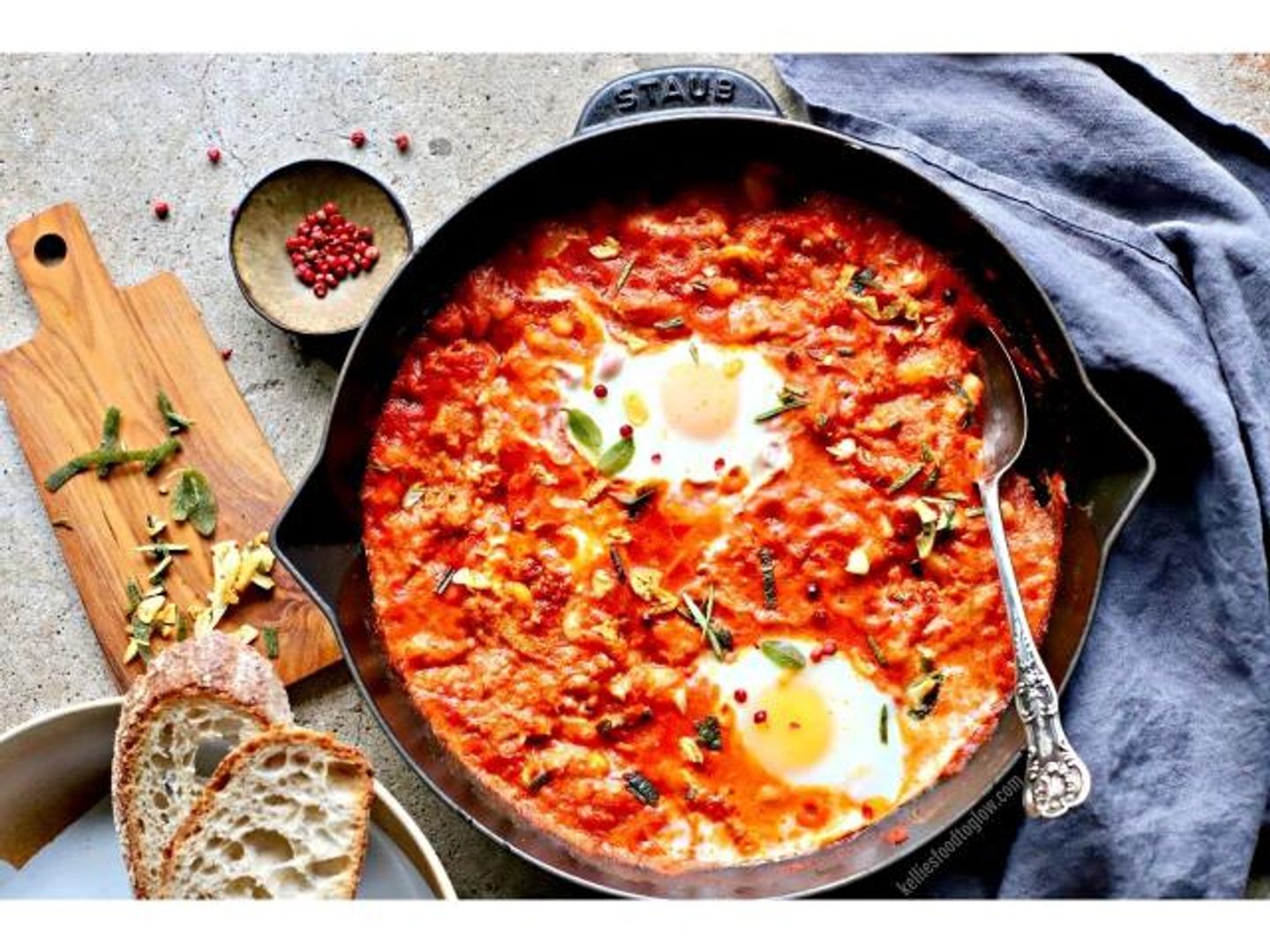 Red Beans With Eggs