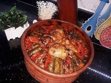 طاجن عكاوي ورق عنب