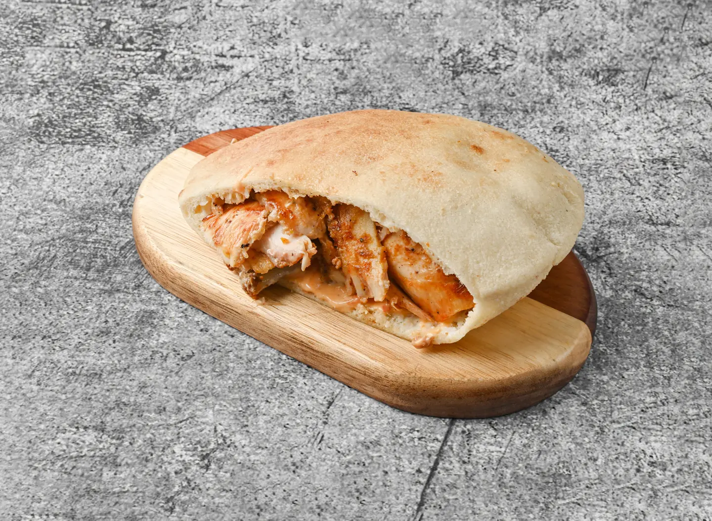 Half Moroccan Shawarma