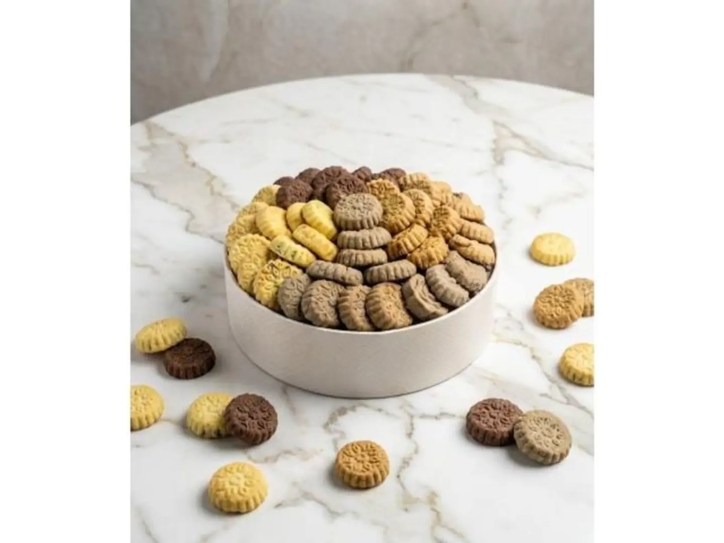 Premium Ma'amoul Selection Round Box