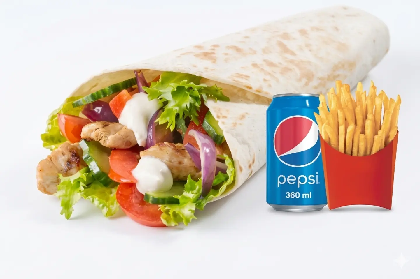 وجبة تورتيلا دجاج