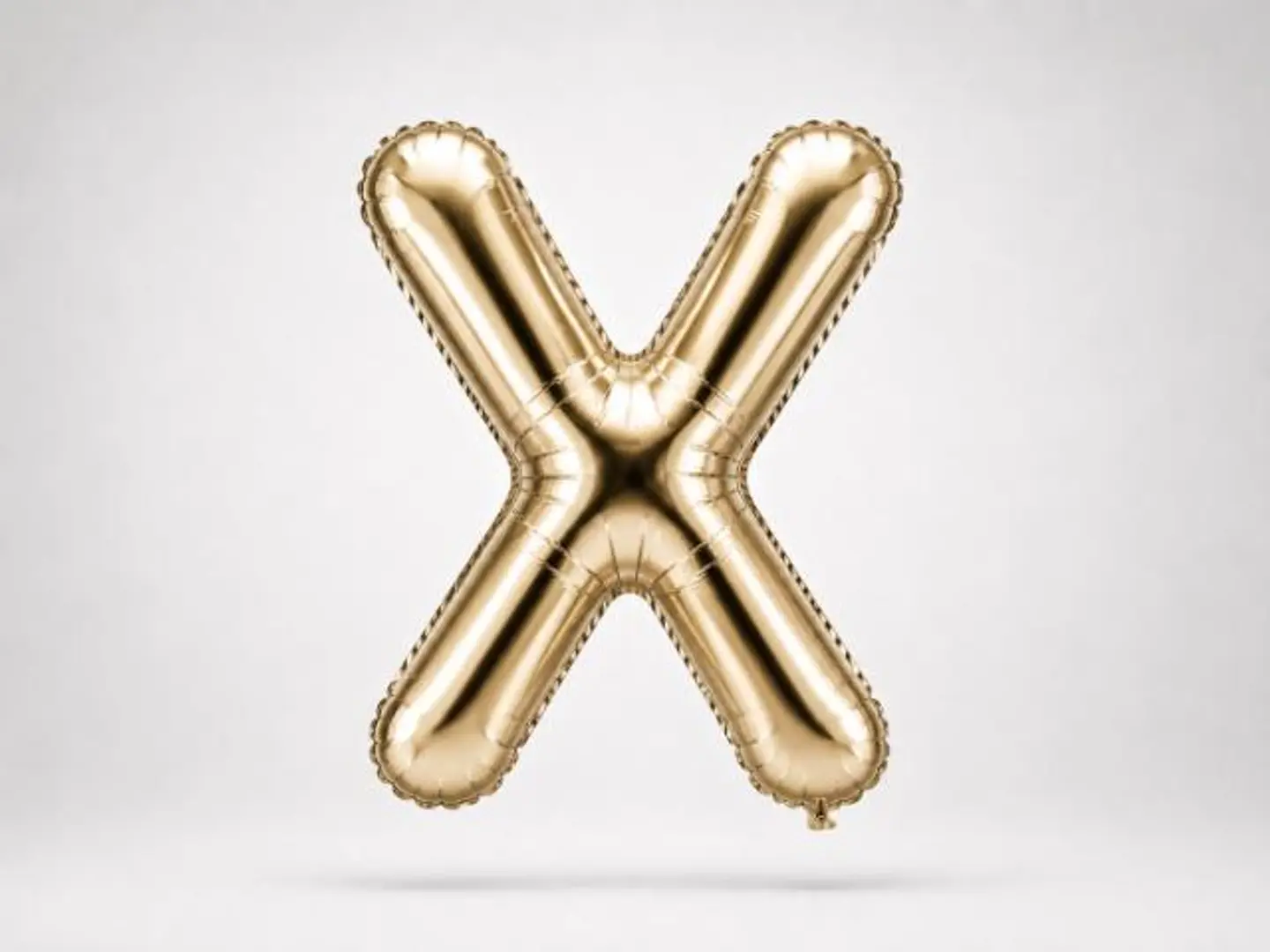 Balloon Letter X